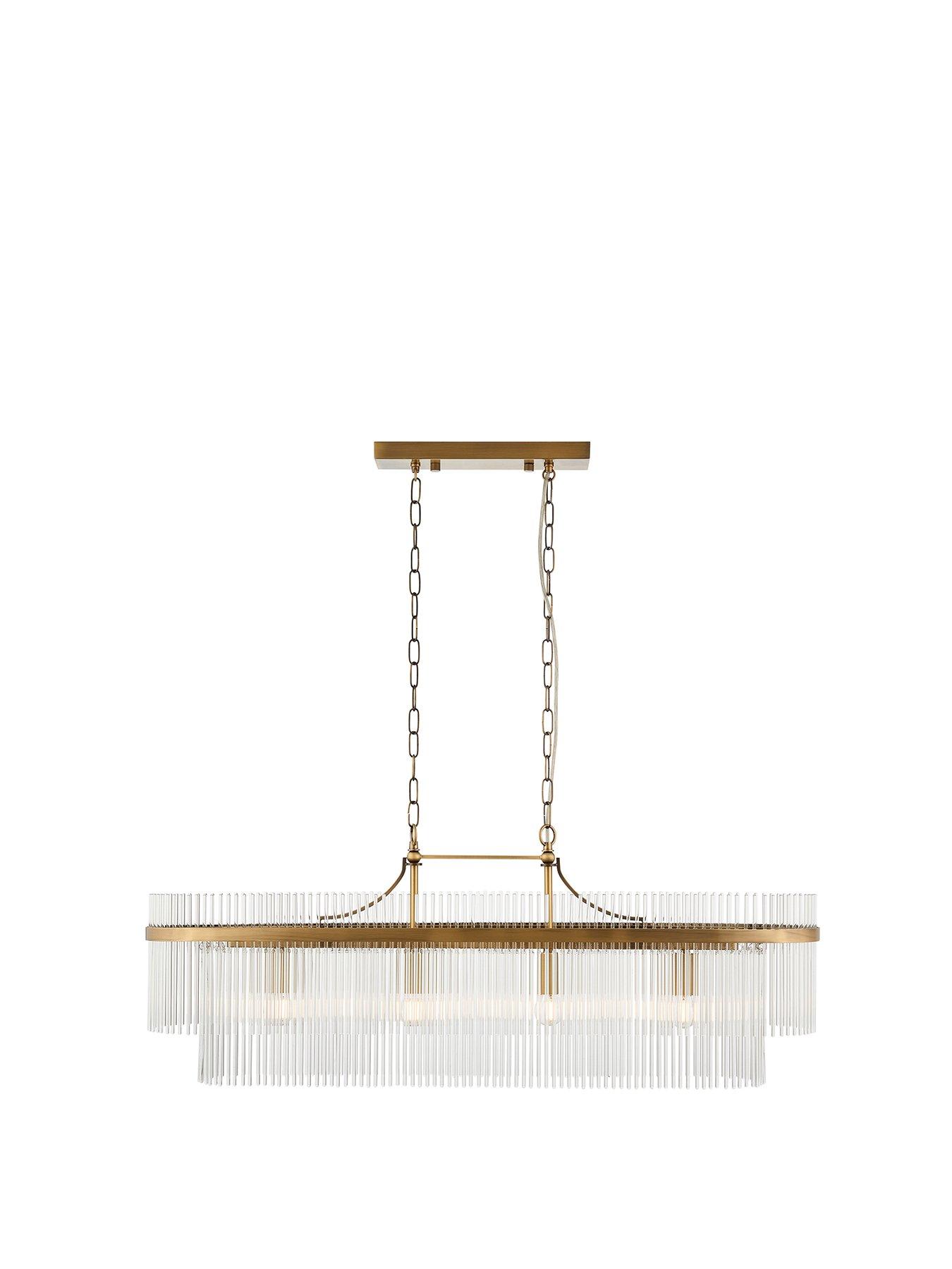  image of gallery-marietta-4-pendant-light-antique-brass