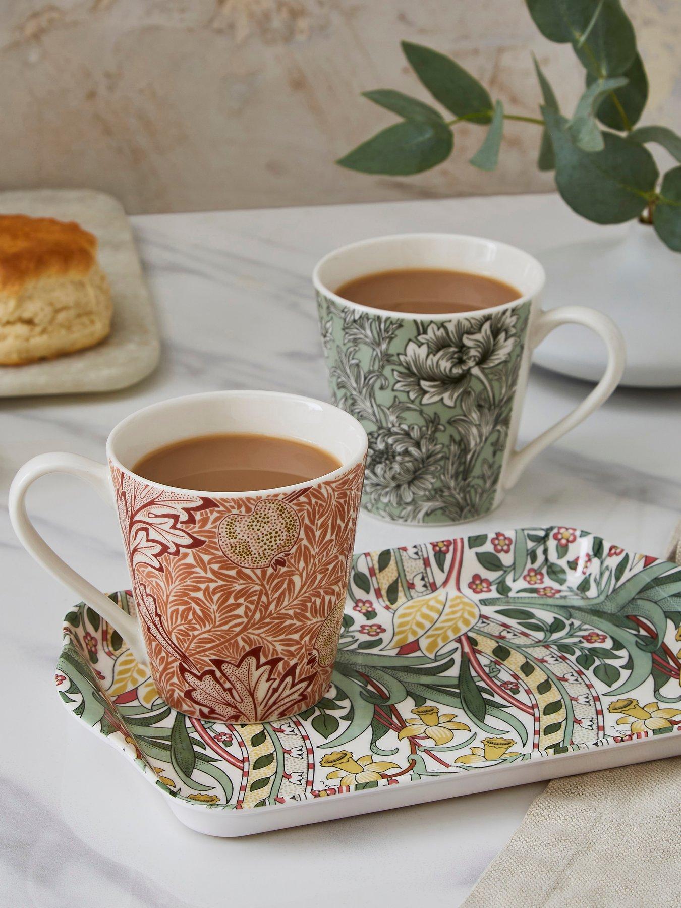 Morris & Co Morris & co Mugs And Tray Set