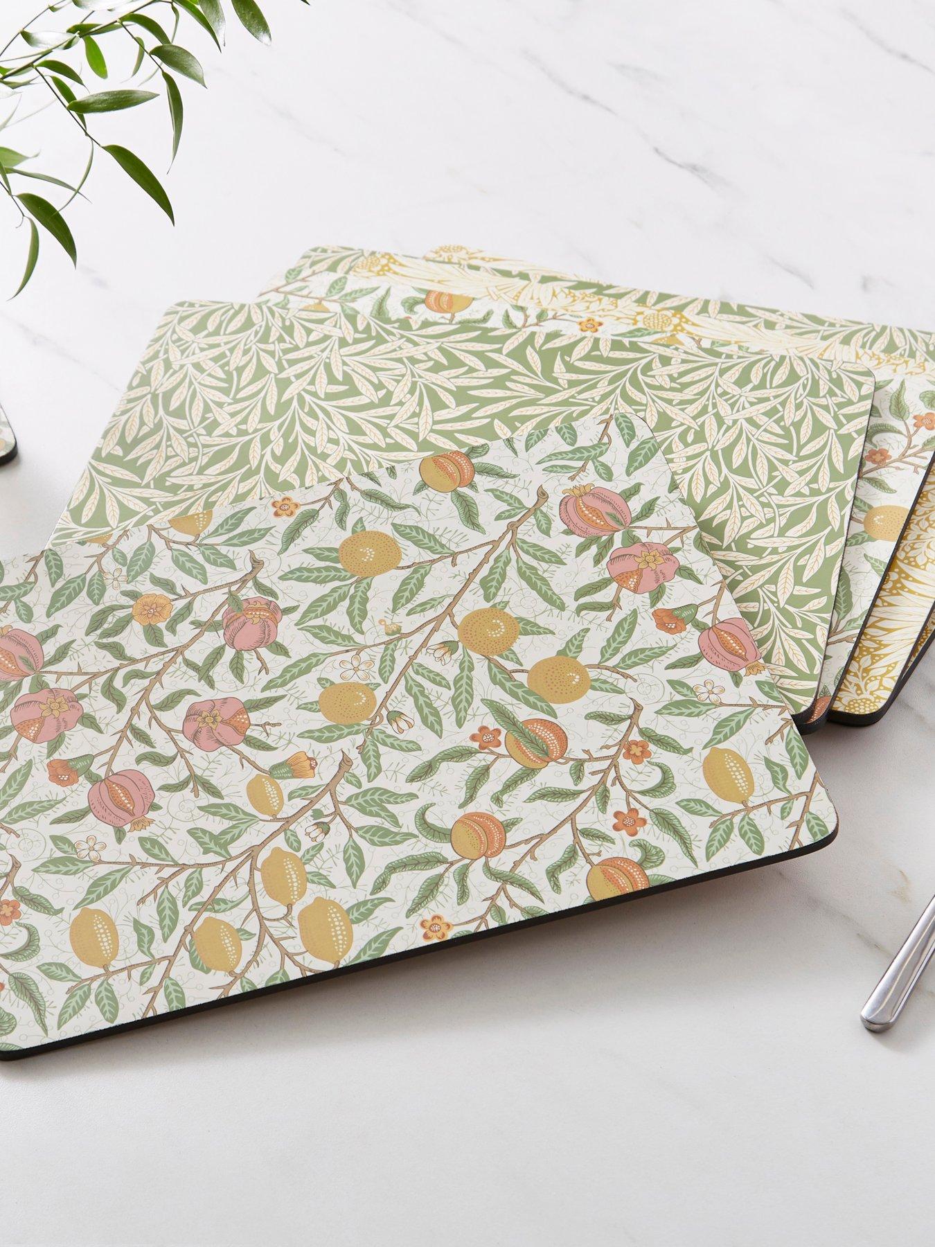 Morris & Co Set of 6 Simply Mixed Placemats