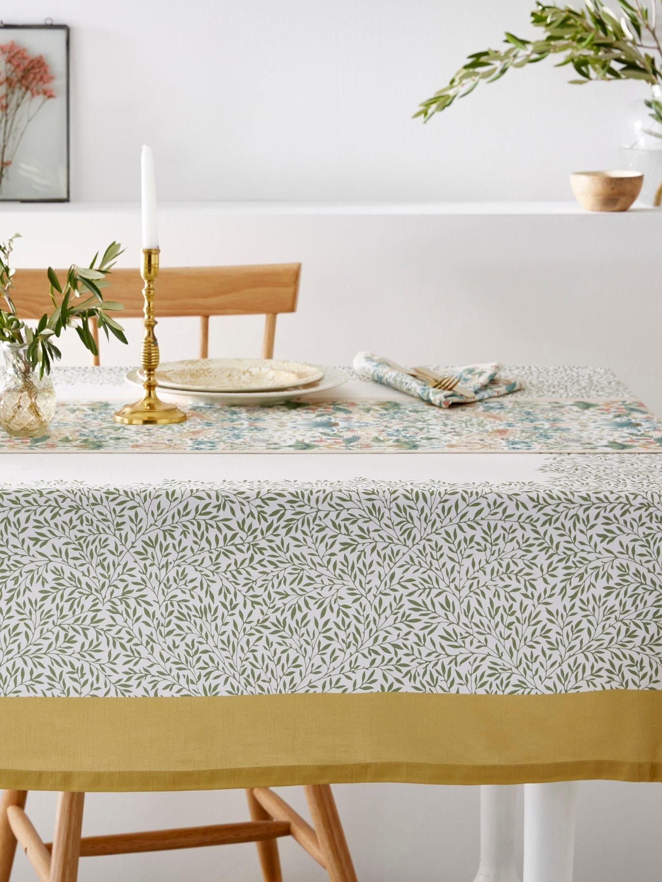 Morris & Co Standen Cotton Tablecloth
