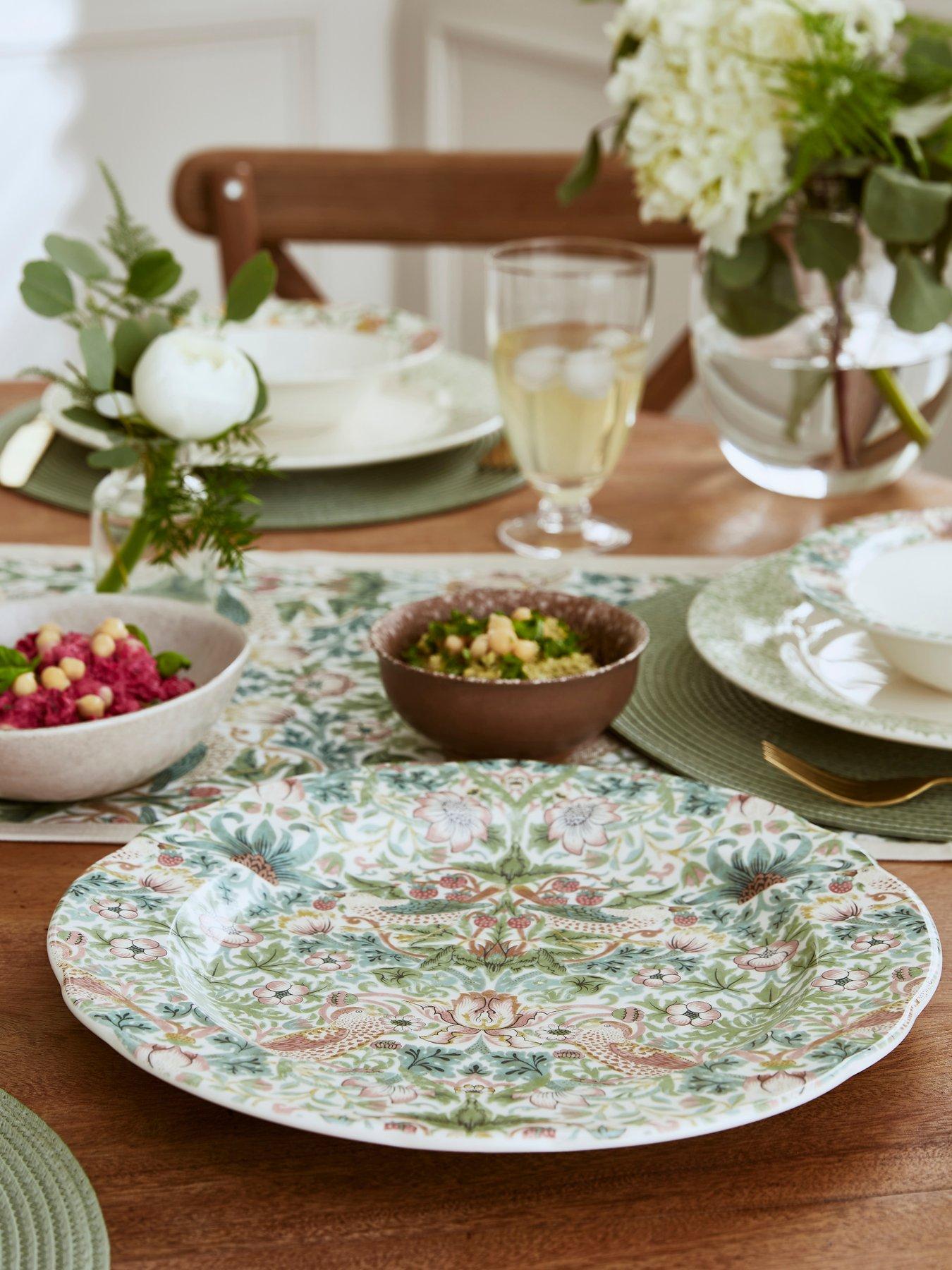 Morris & Co Strawberry Thief Serving Plate