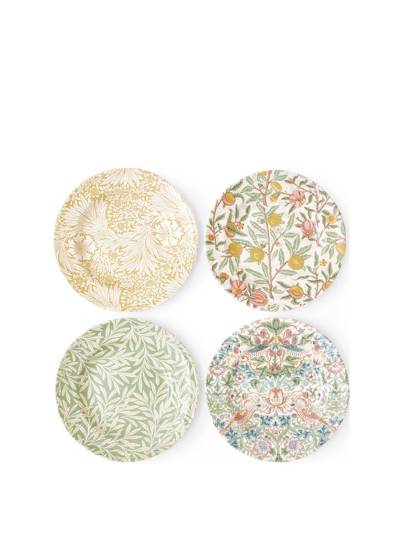  image of morris-co-set-of-4-side-plates