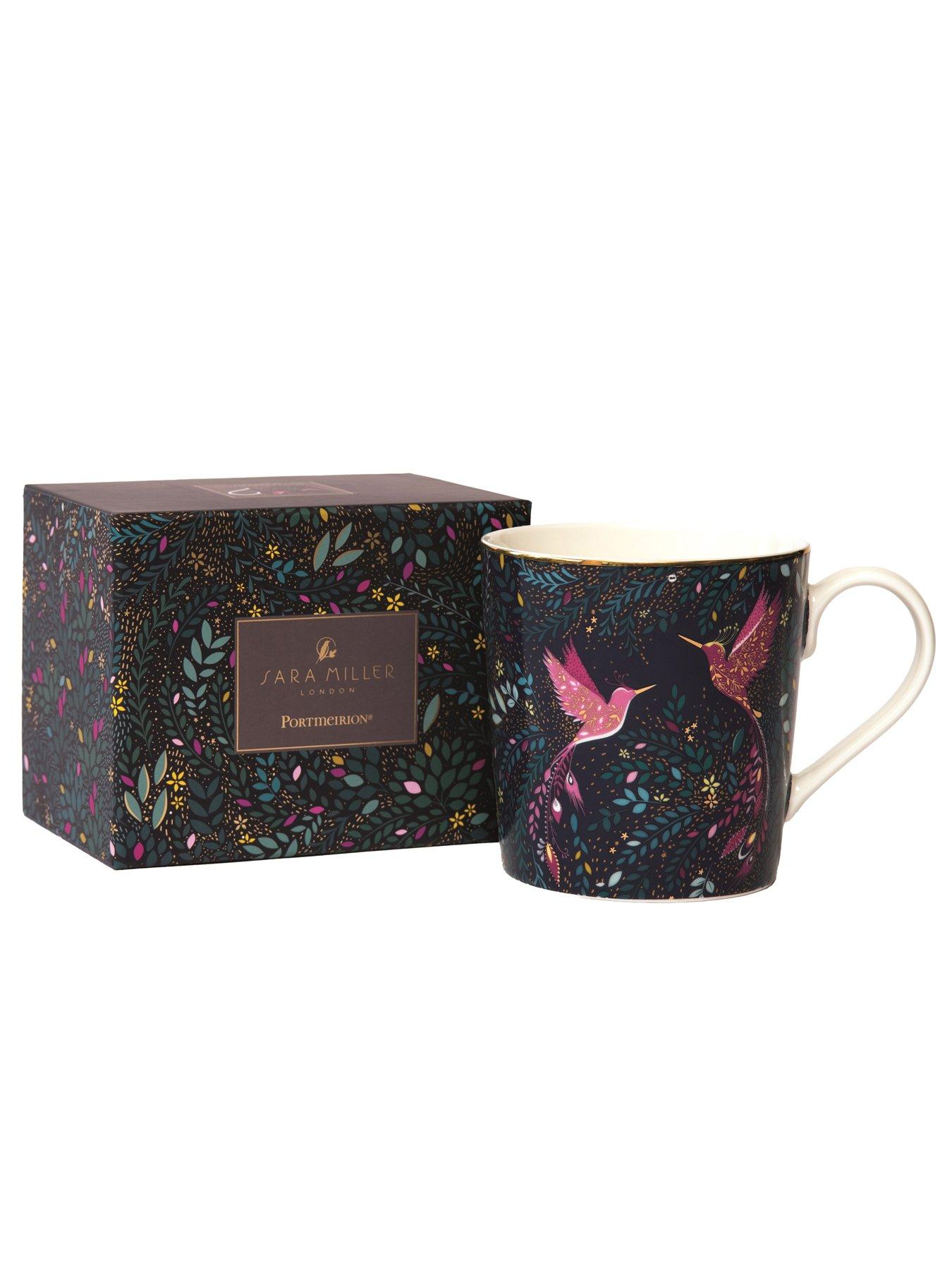  image of sara-miller-india-collection-mug-hummingbird-paradise