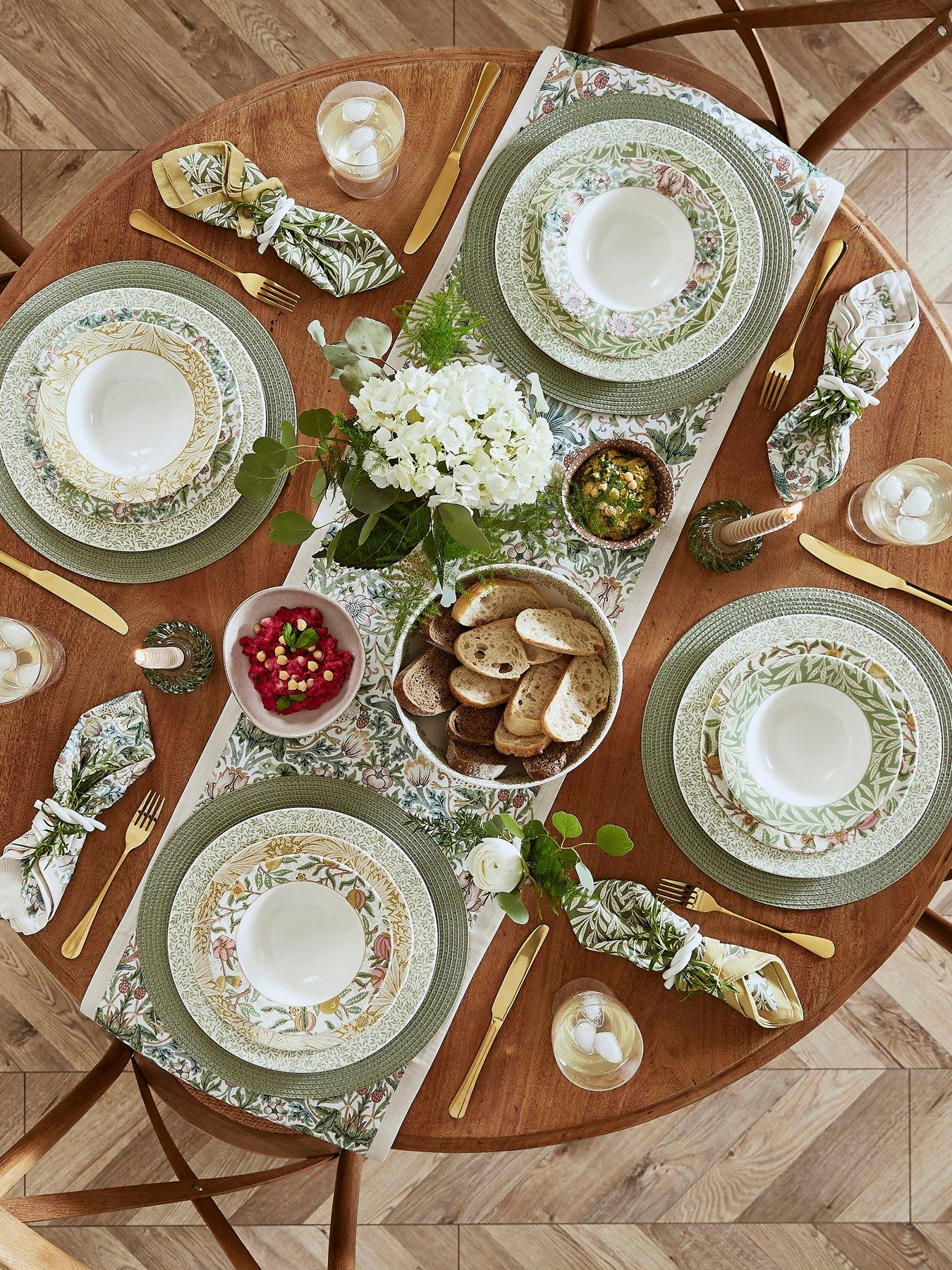 Morris & Co 12-Piece Dinner Set