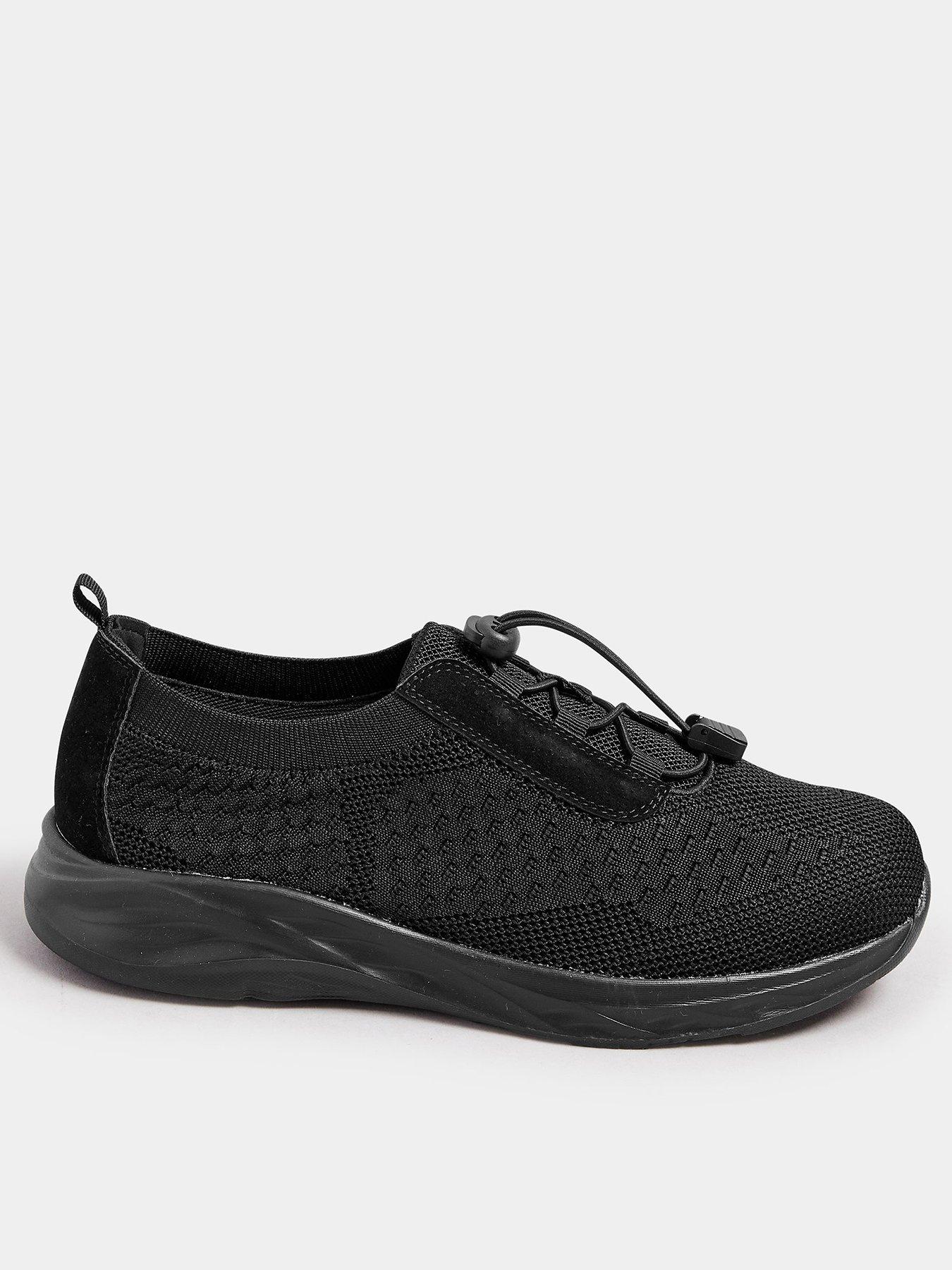  image of yours-extra-wide-fit-trainer-toggle-lace-up