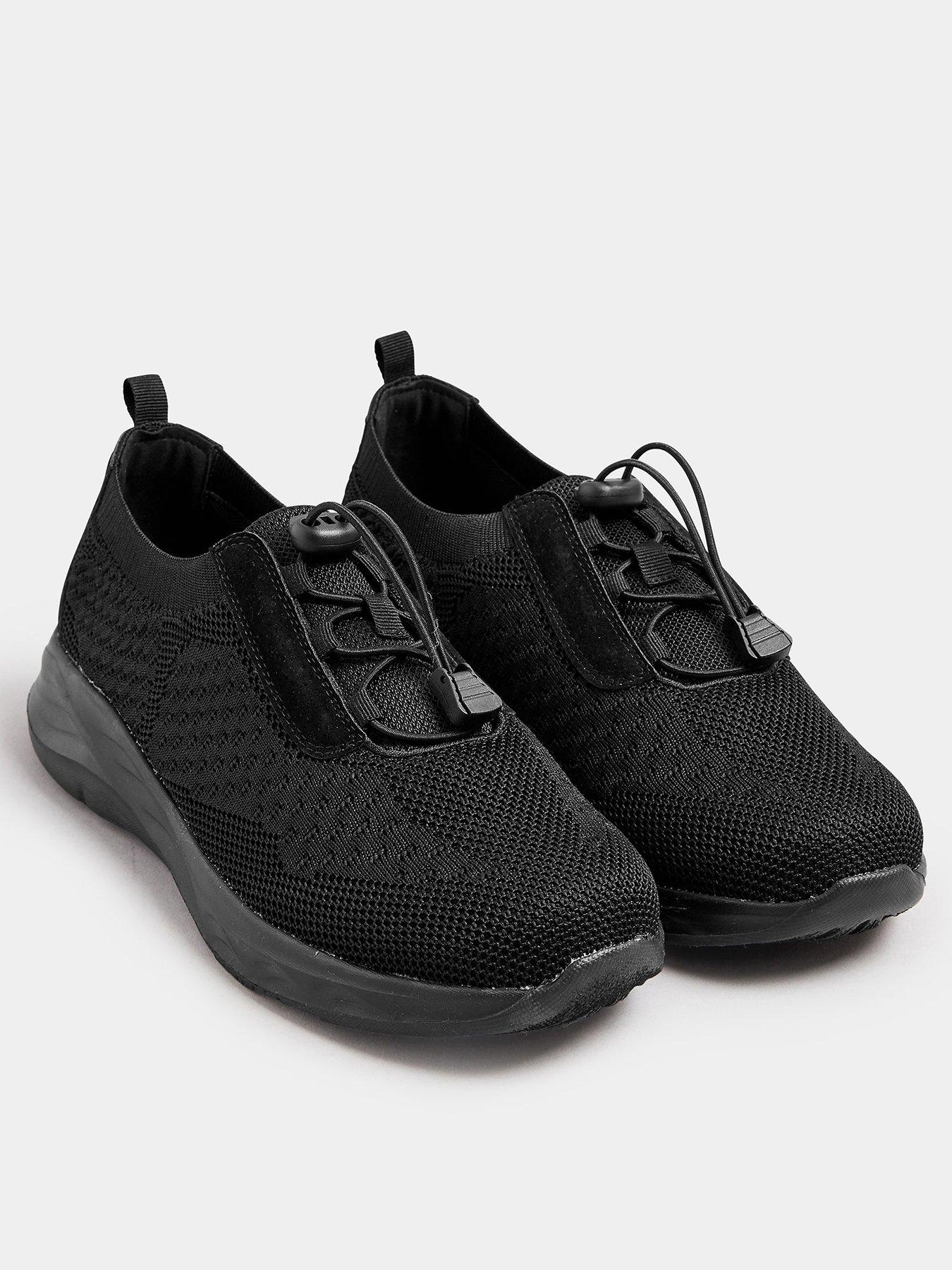  image of yours-extra-wide-fit-trainer-toggle-lace-up
