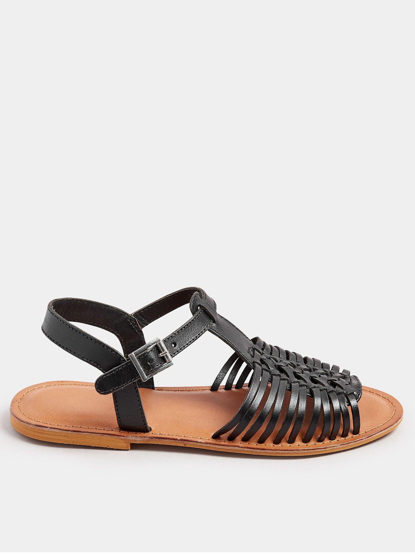 yours-extra-wide-fit-open-toe-fisherman-sandals