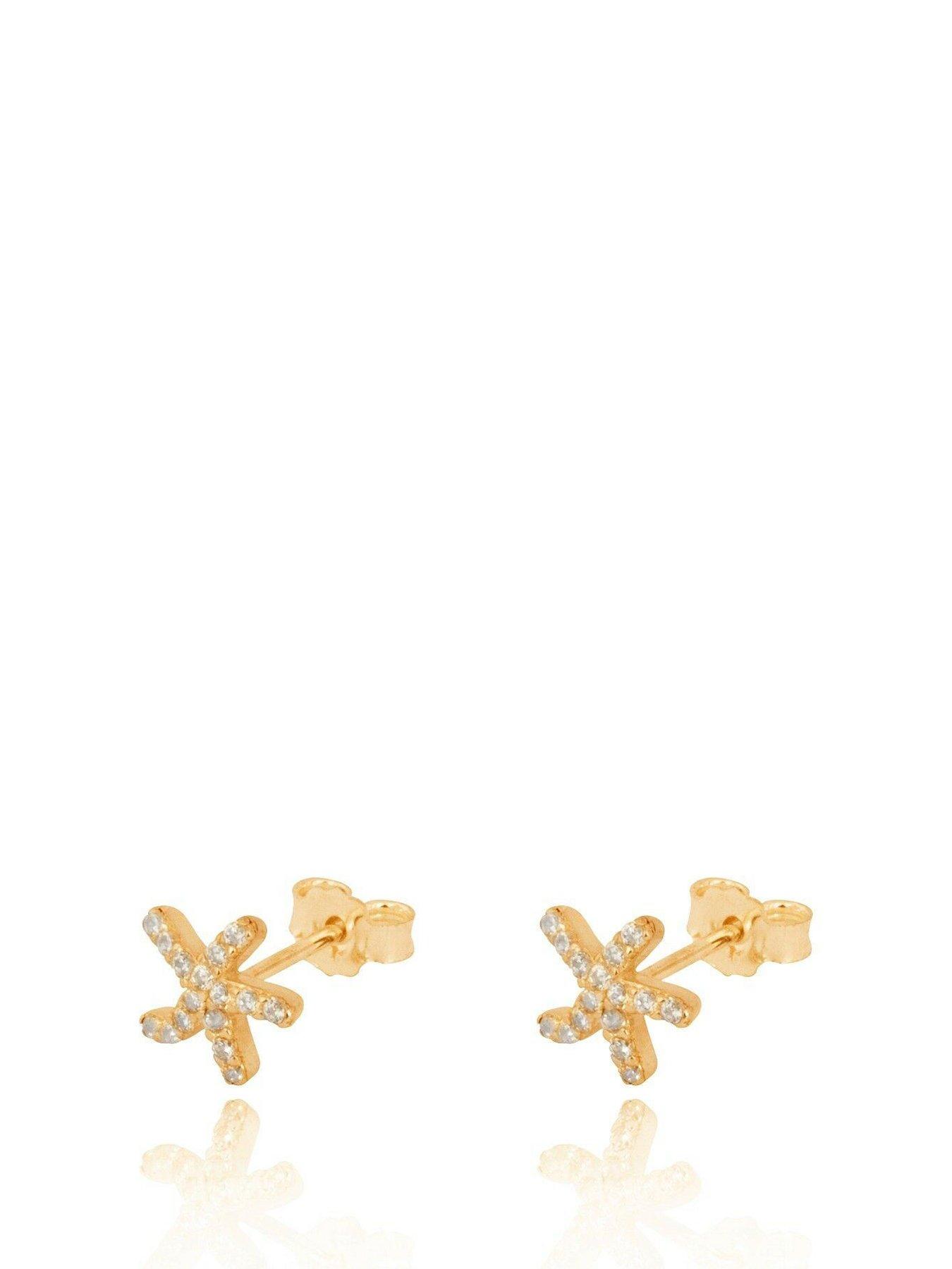 v-by-very-gold-plated-sterling-silver-pave-set-cz-starfish-stud-earrings