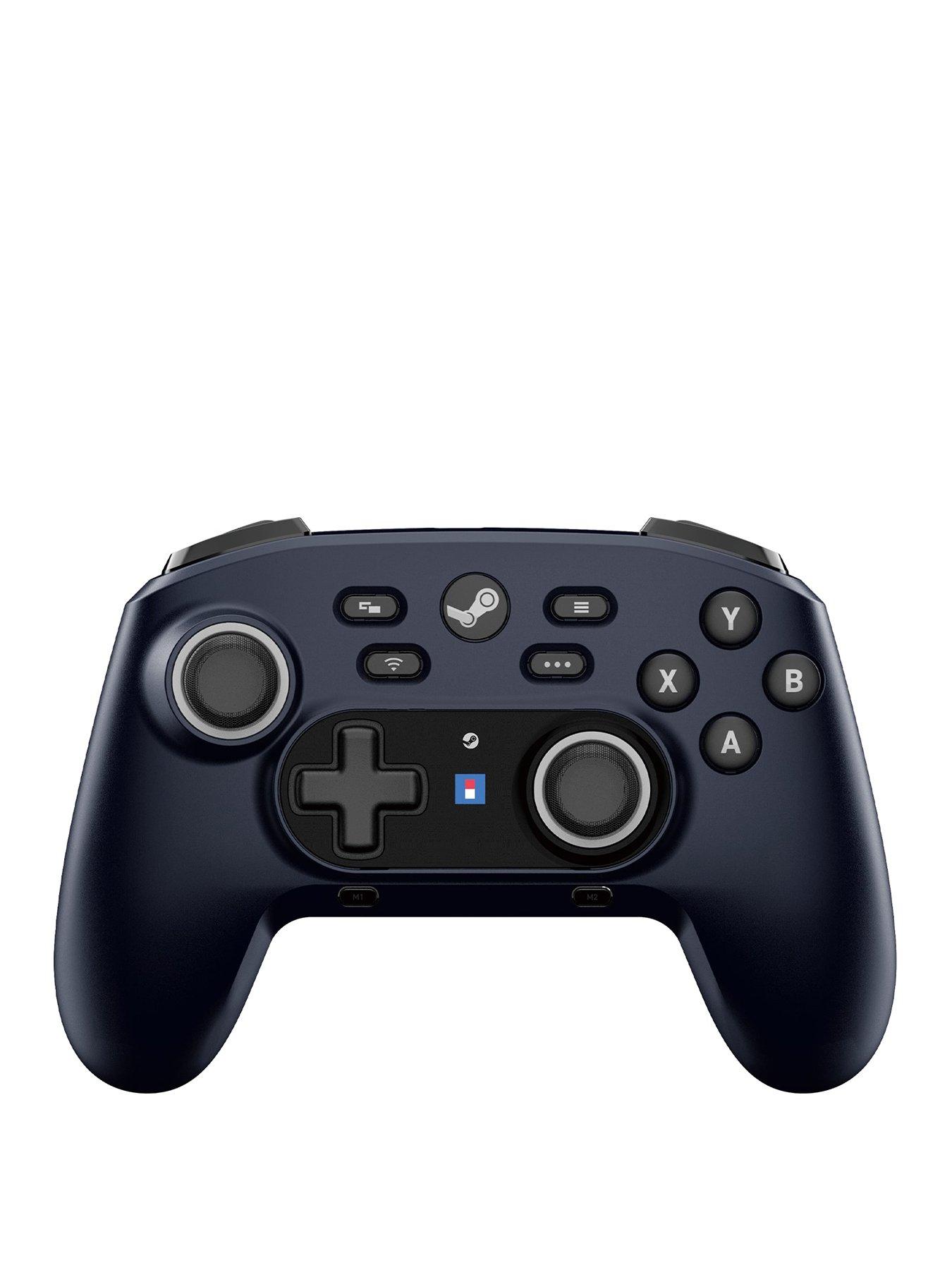  image of hori-wireless-pad-for-steam-midnight-black