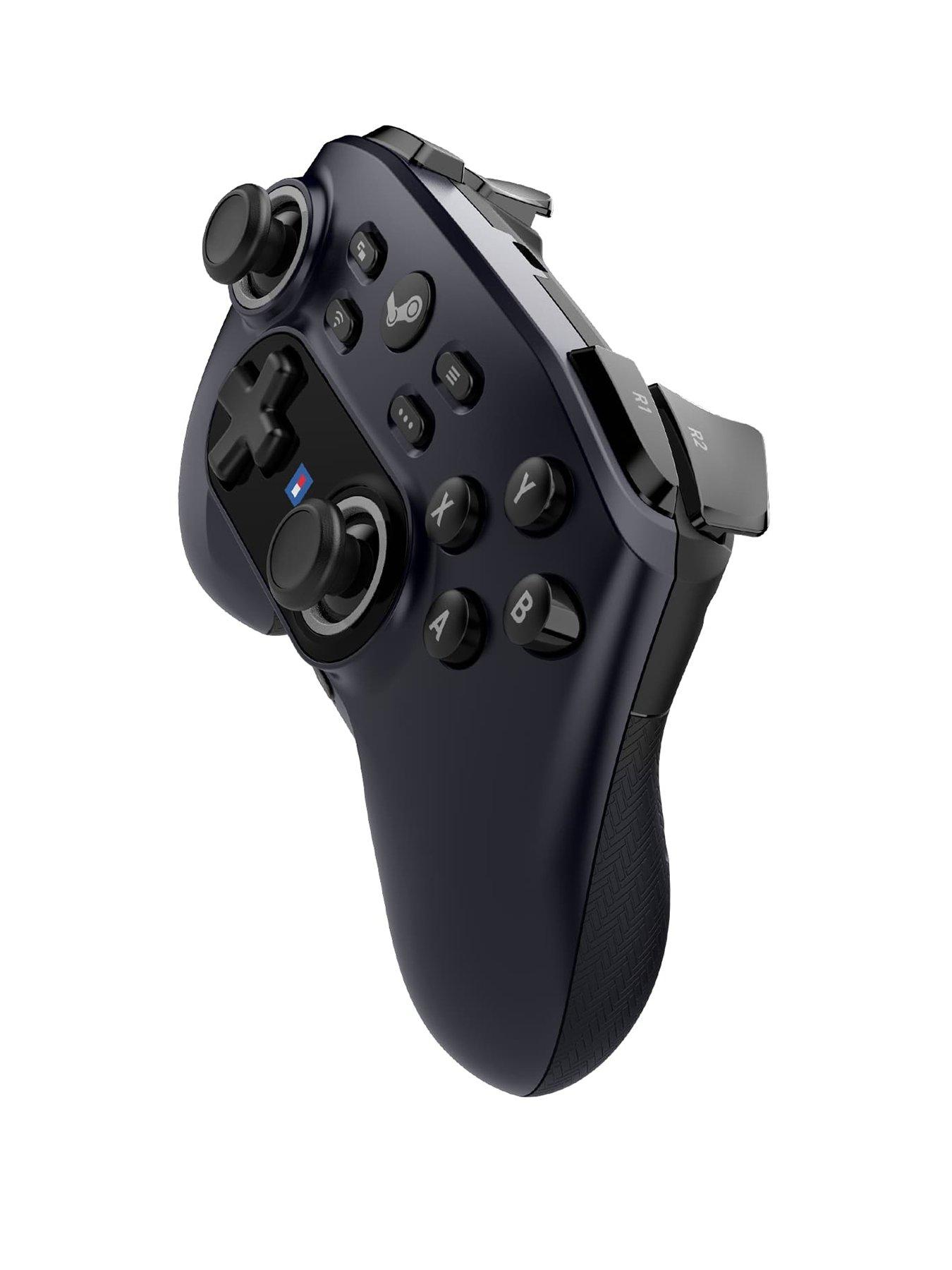  image of hori-wireless-pad-for-steam-midnight-black