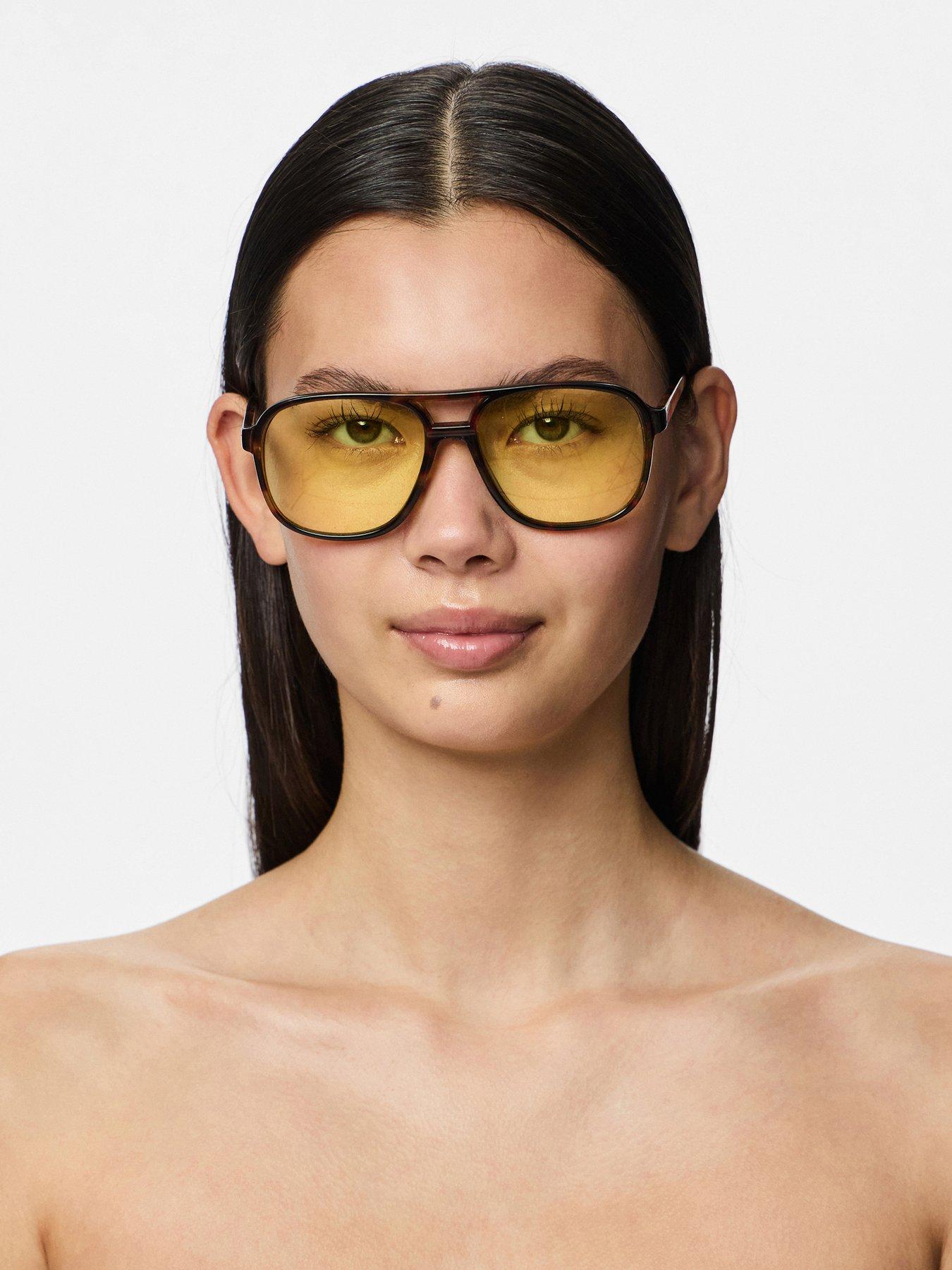  image of pieces-lana-sunglasses-tortoise