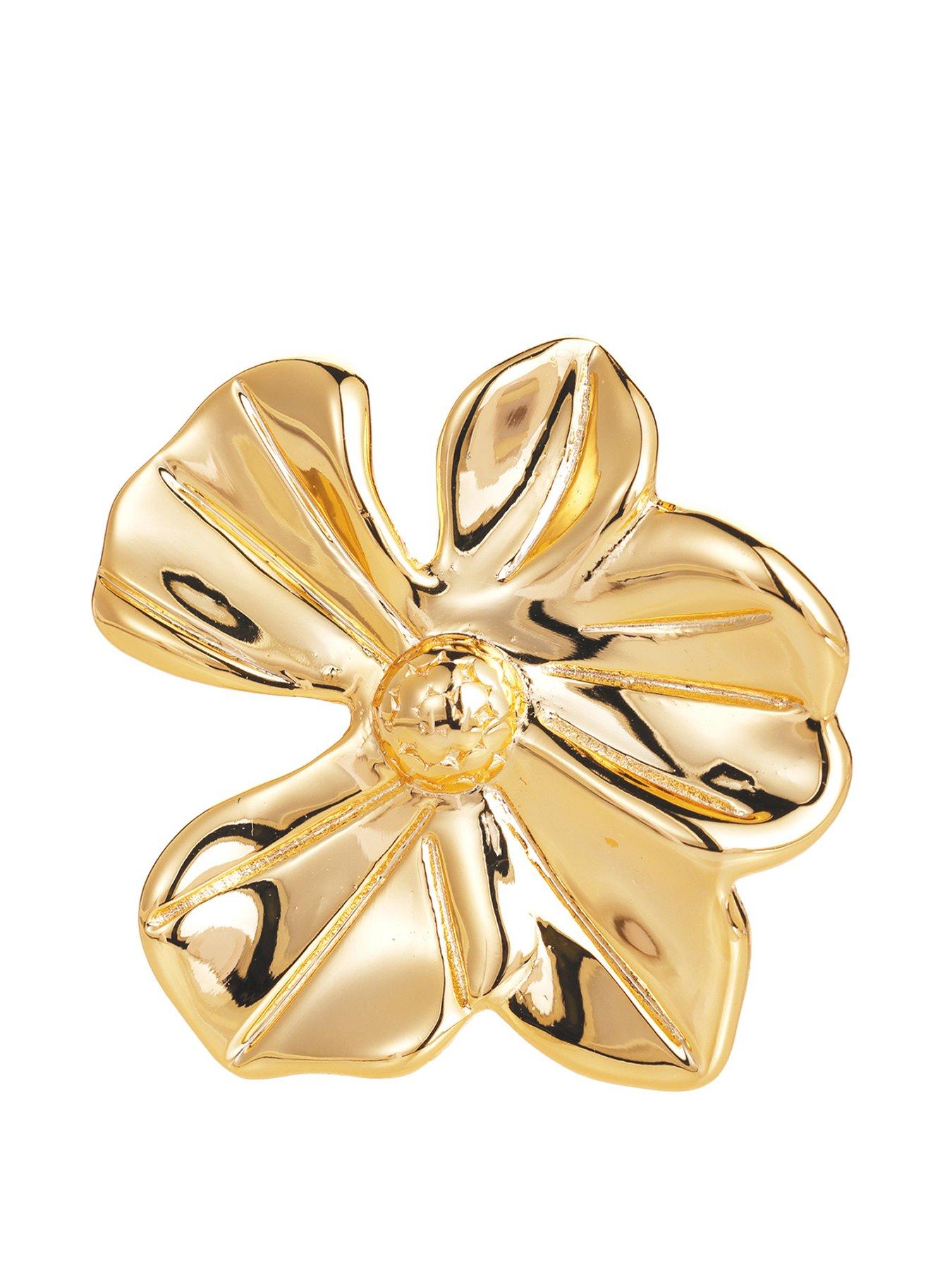 v-by-very-gold-plated-statement-floral-ring