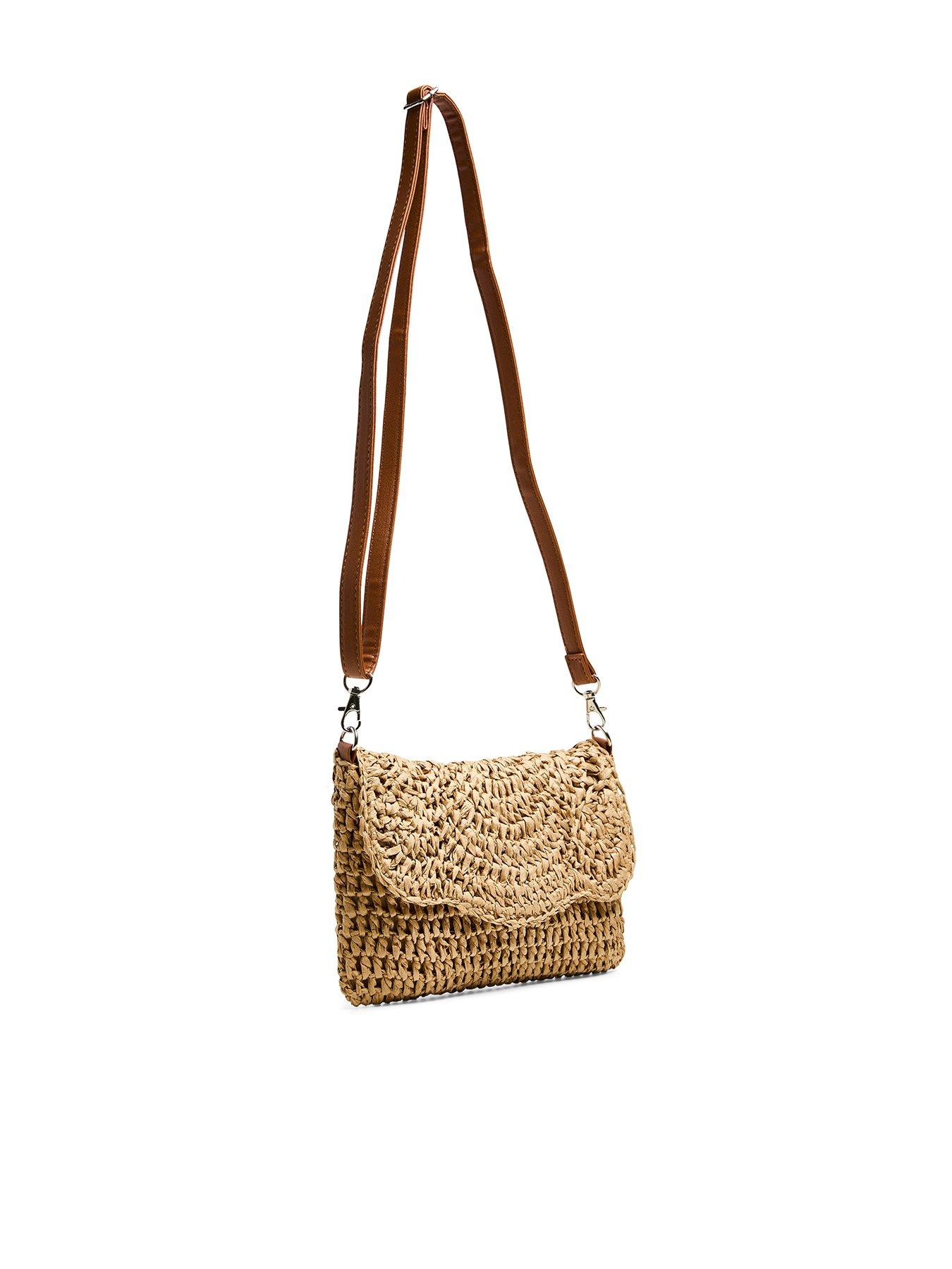  image of pieces-violet-crossbody-bag-beige