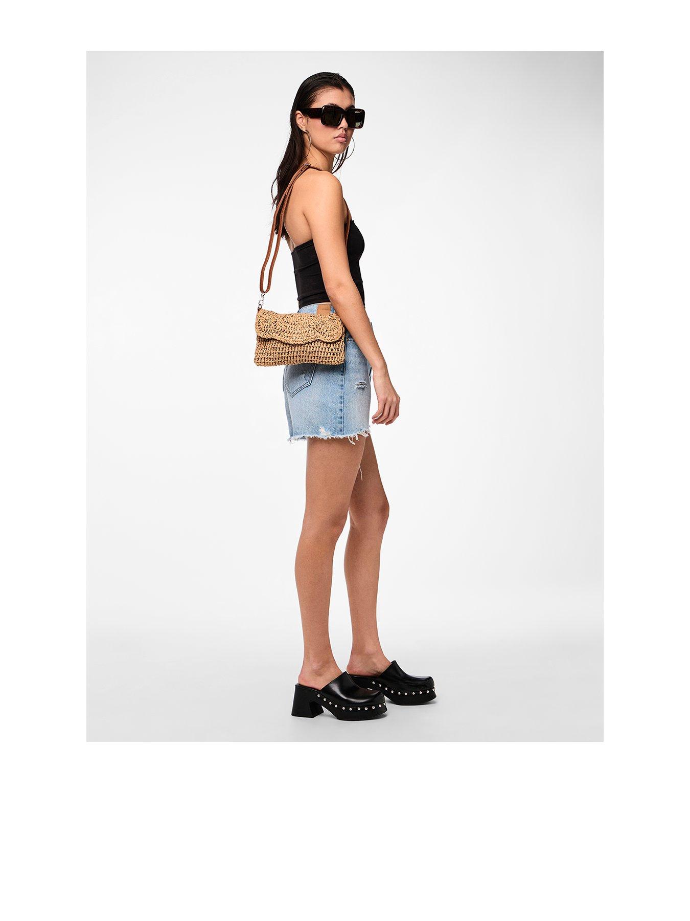  image of pieces-violet-crossbody-bag-beige
