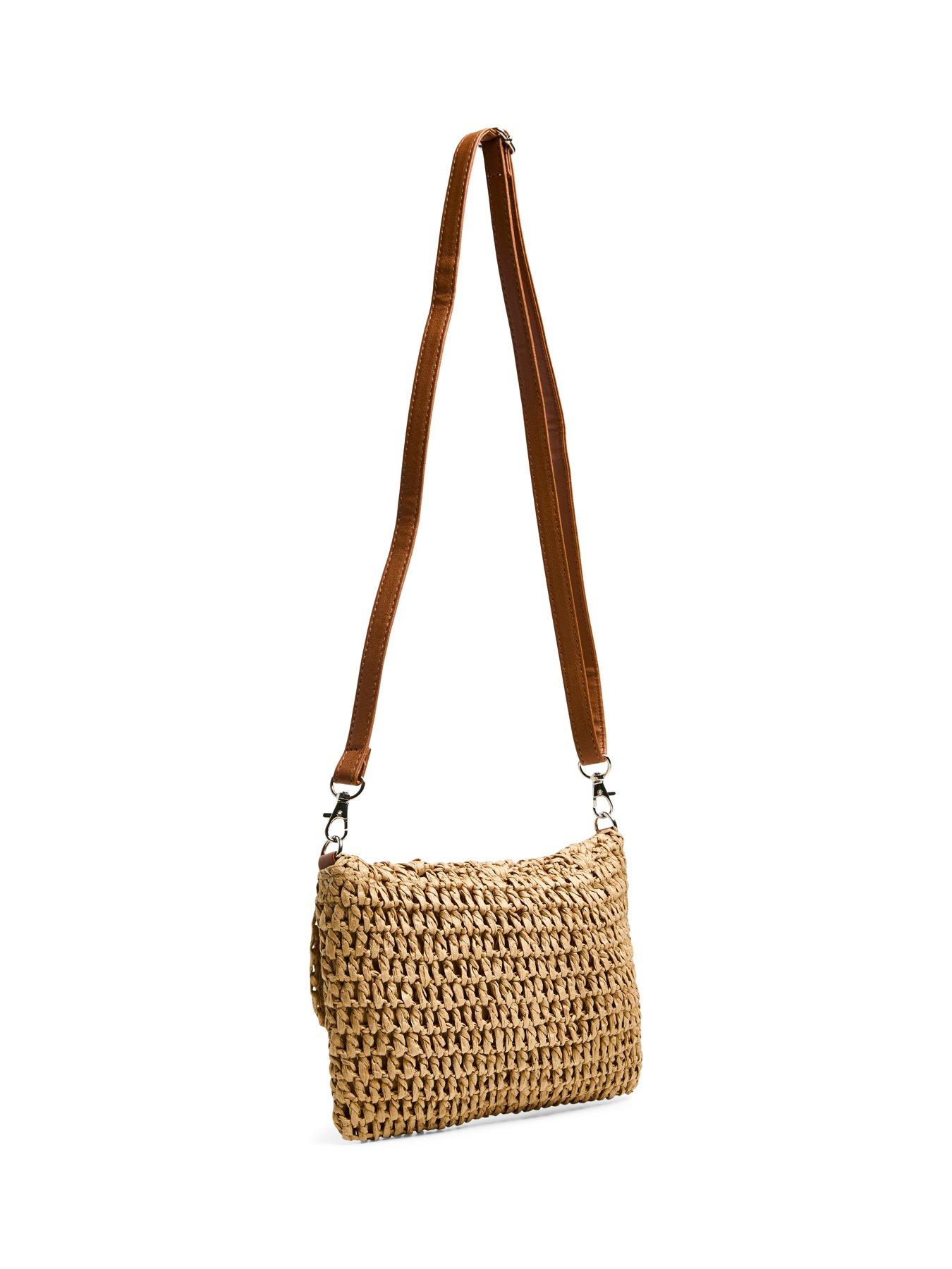 image of pieces-violet-crossbody-bag-beige