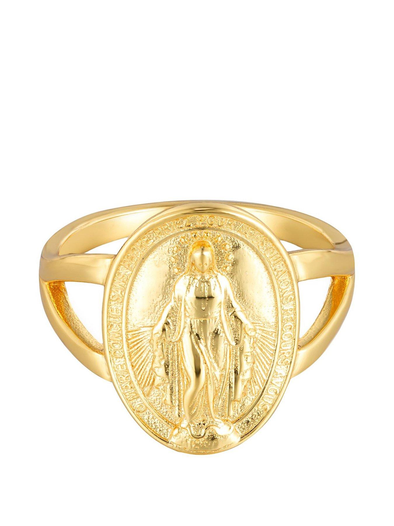 v-by-very-gold-plated-sterling-silver-miraculous-medal-ring