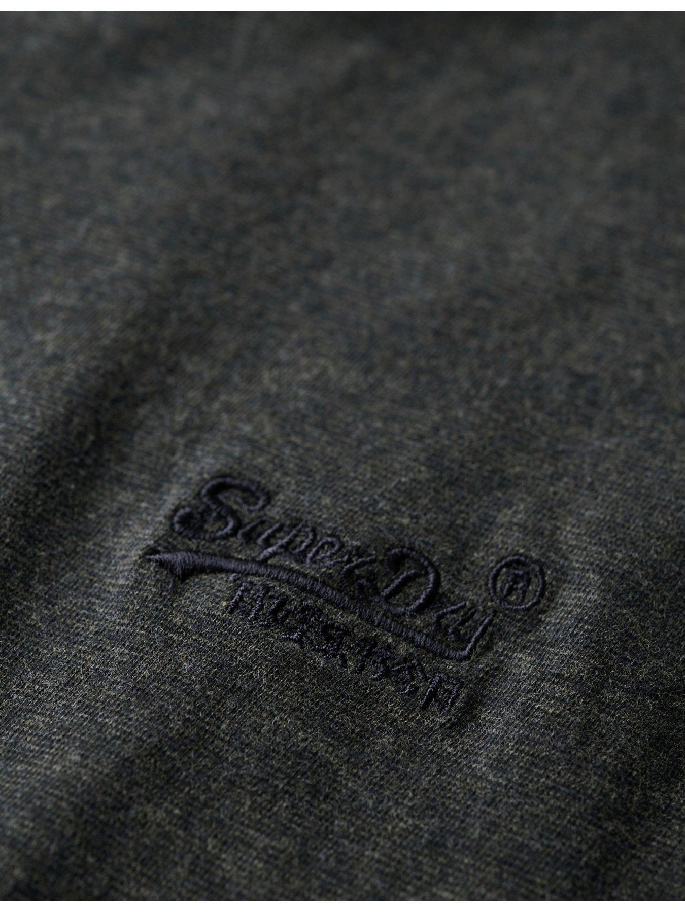  image of superdry-essential-logo-embroidered-short-sleeve-t-shirt-navy
