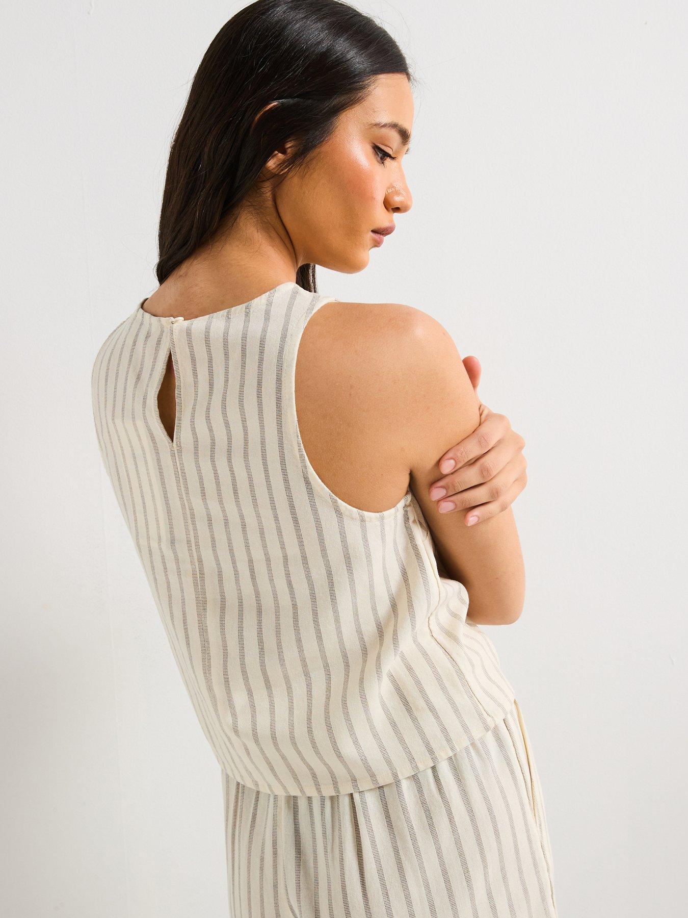 stillFront image of only-lima-linen-top-cream