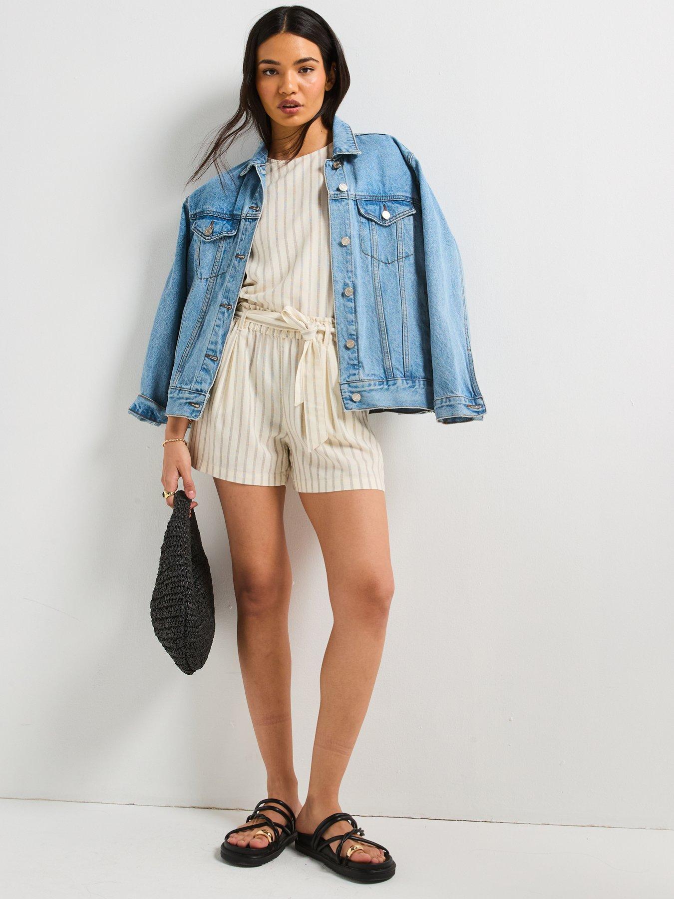  image of only-lima-linen-top-cream