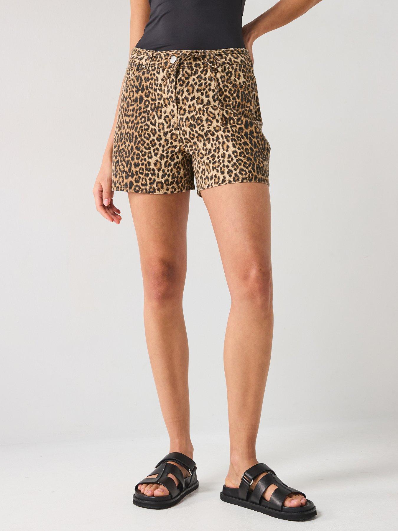 Image 1 of 6 of Only Naomi String Shorts - Multi