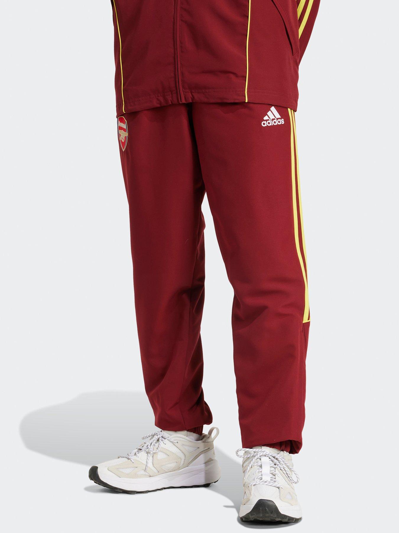  image of adidas-mens-arsenal-ubp-pants-deep-red