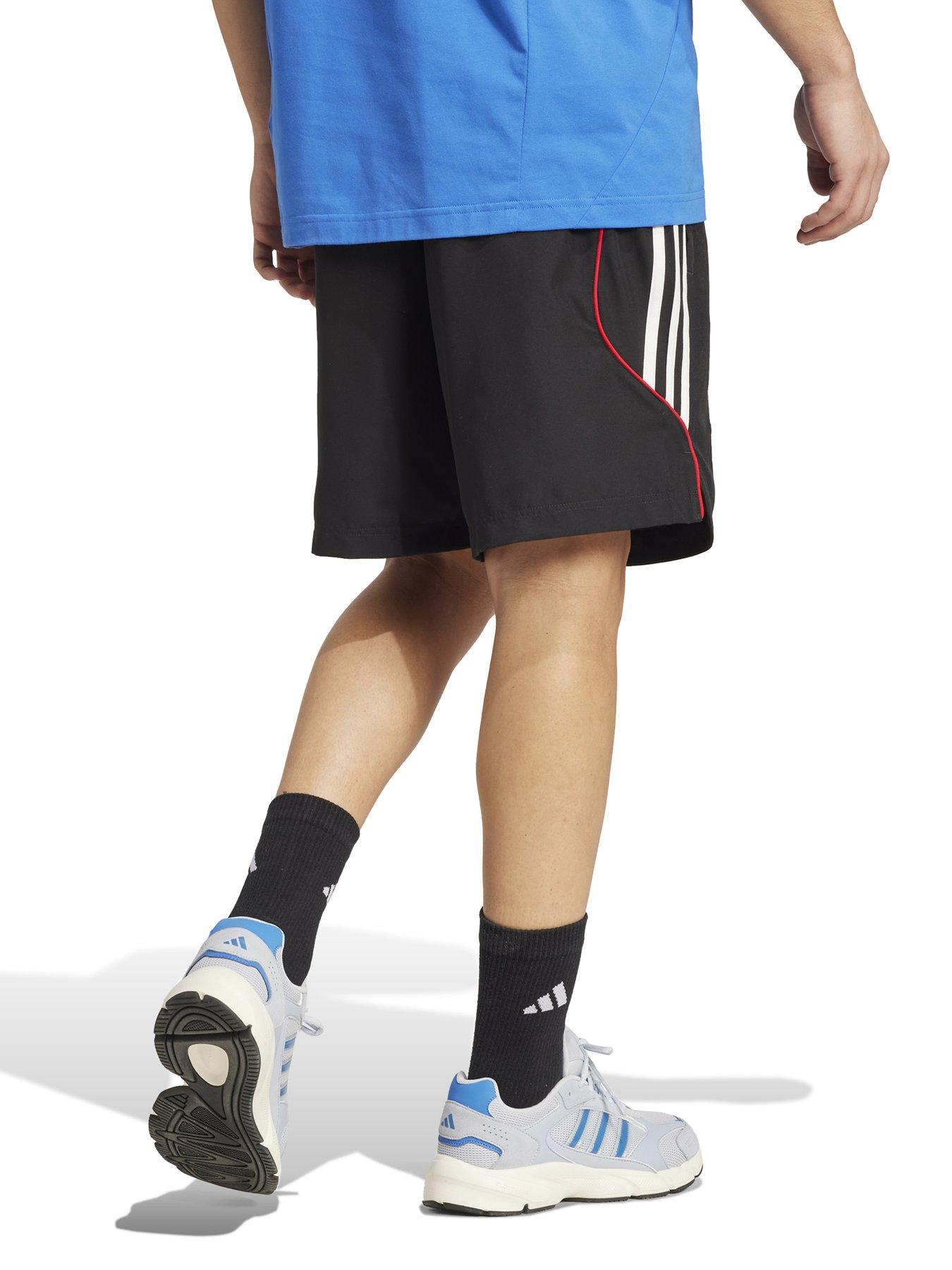 stillFront image of adidas-mens-manchester-united-ubp-shorts-black