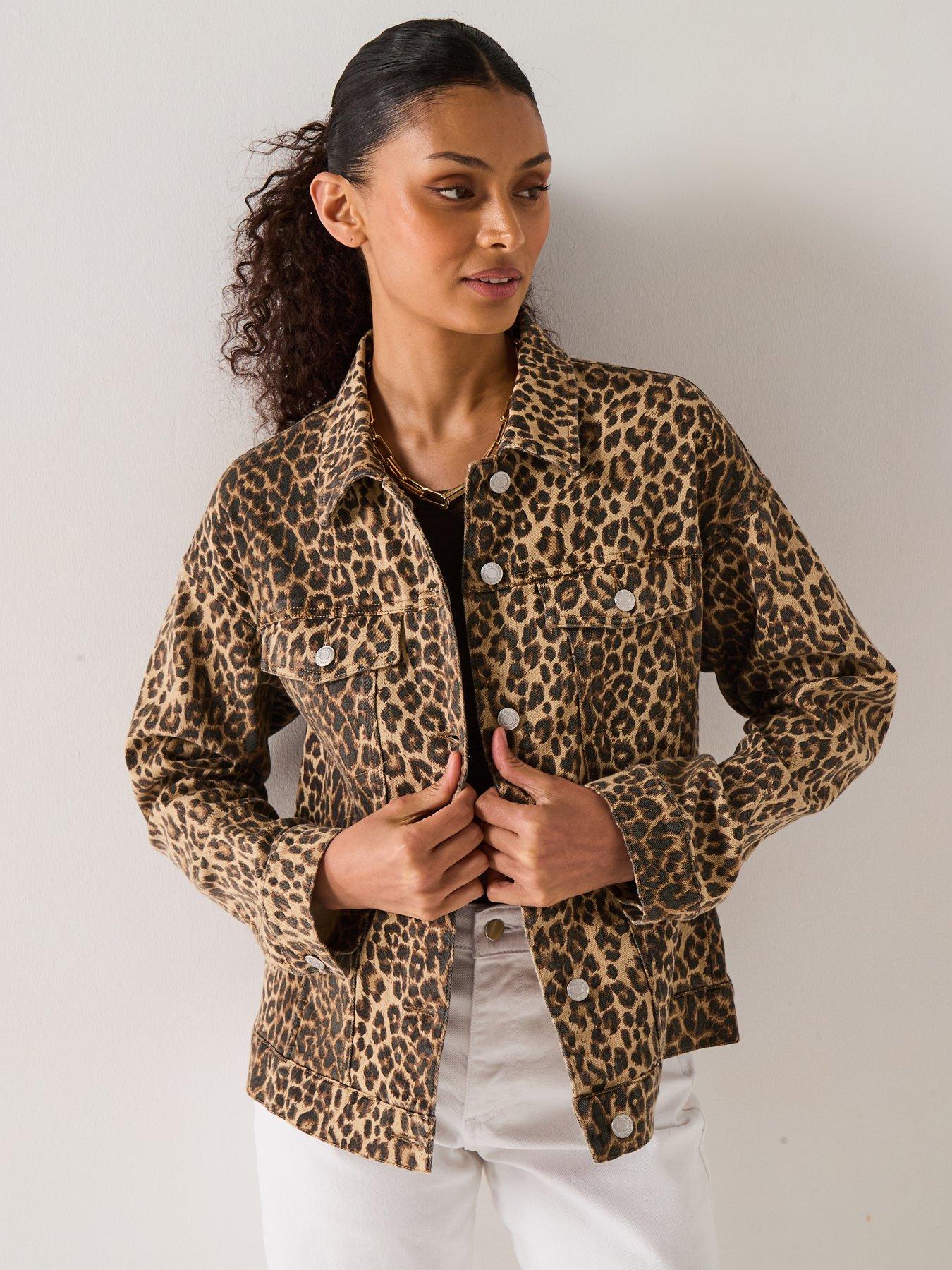 Vero Moda Tessa Long Sleeve Oversize Denim Jacket - Multi