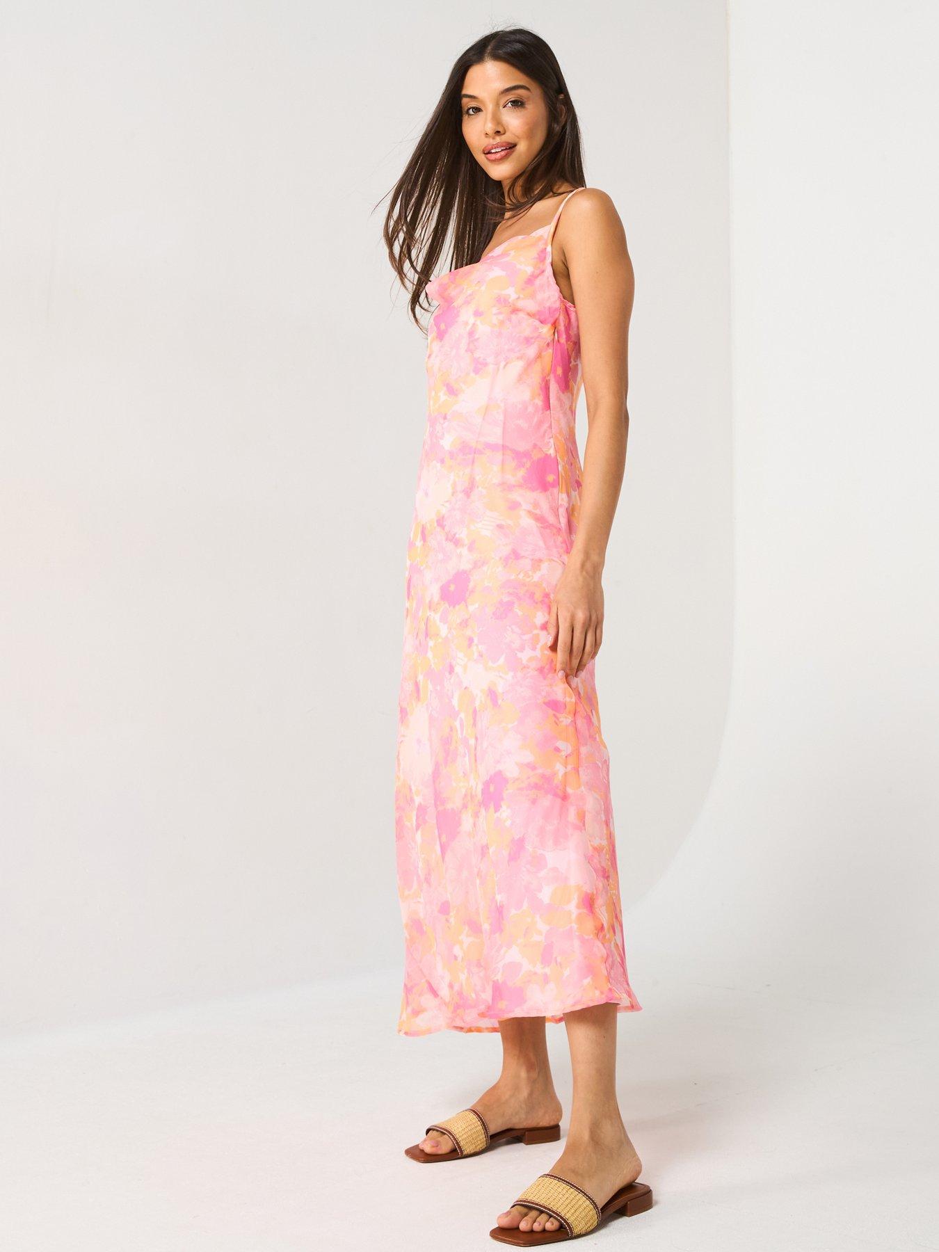 Vero Moda Milla Waterfall Dress - Multi