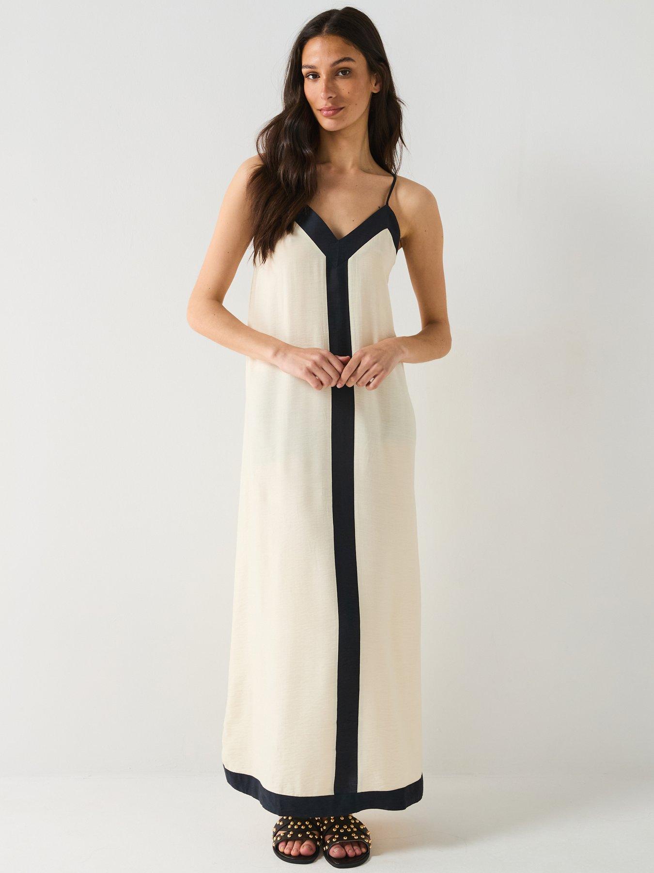 Vero Moda Denise Ankle Dress - Cream