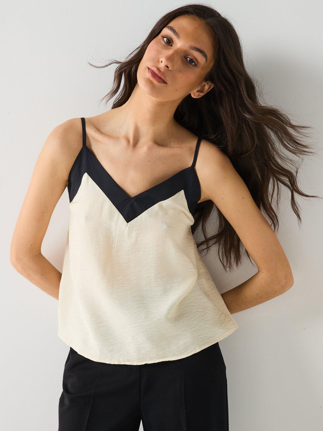 Vero Moda Denise Singlet Top - Cream