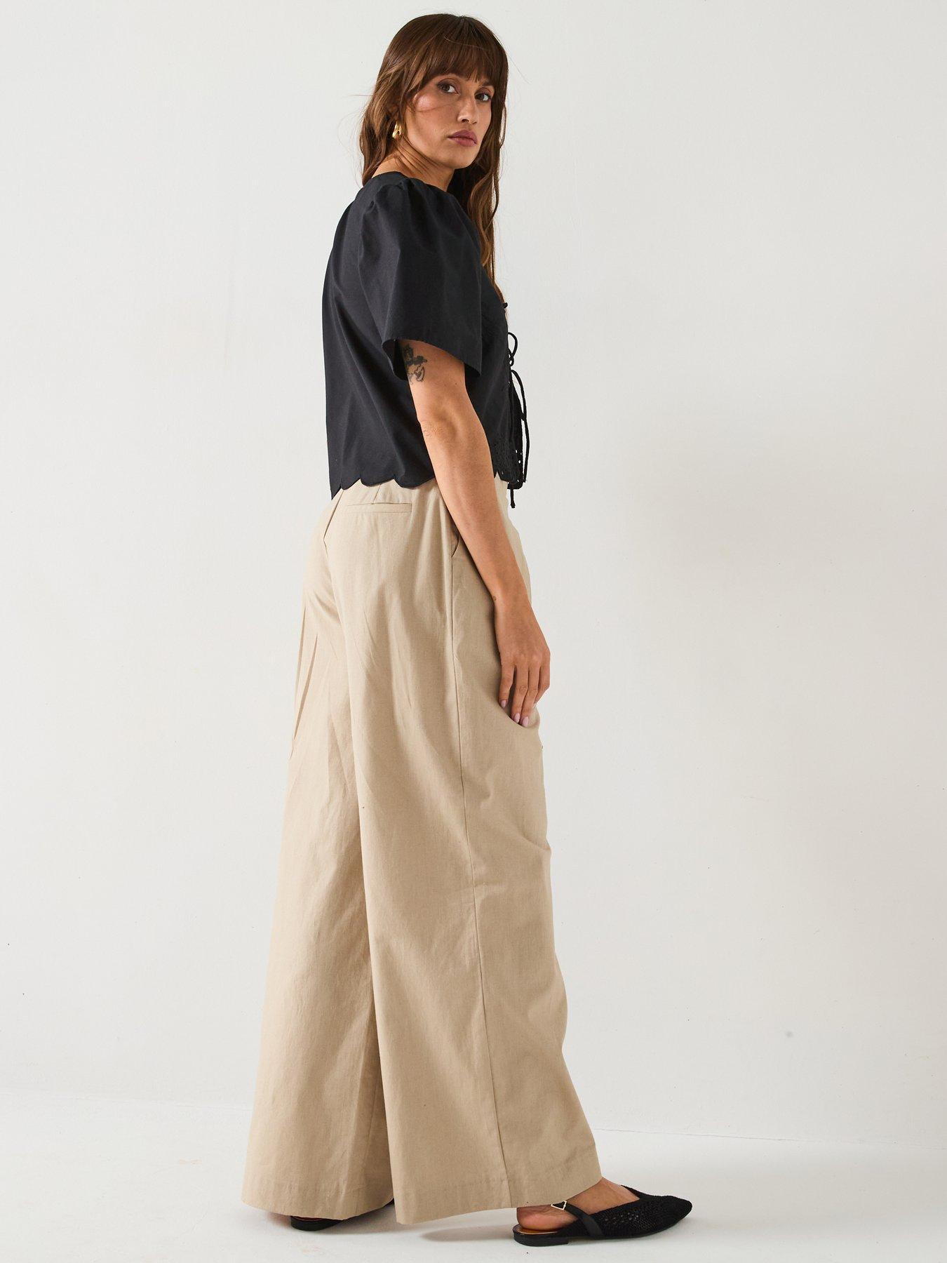  image of jdy-alice-short-sleeve-tie-top-black