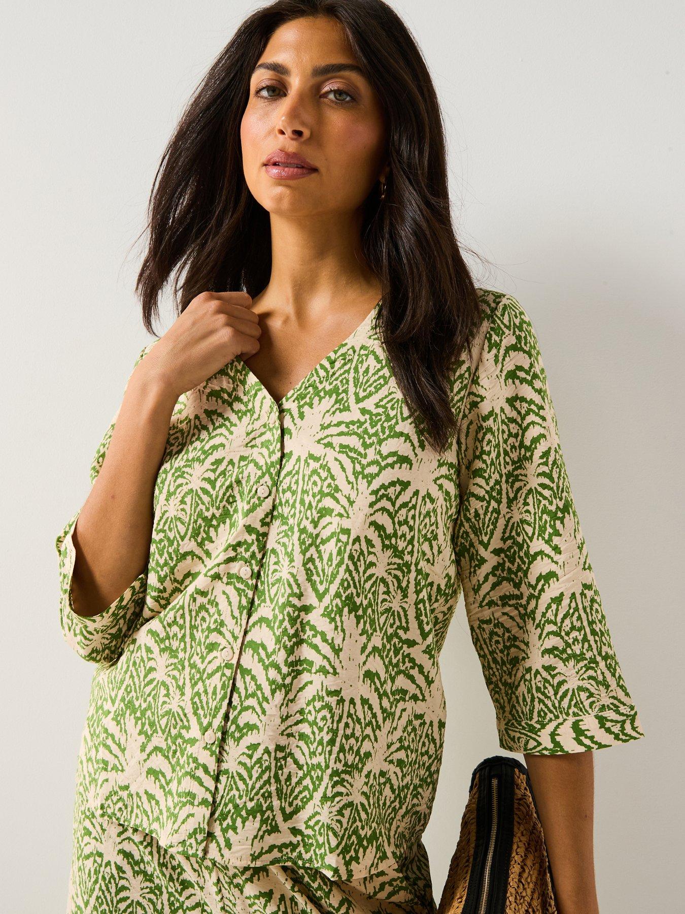 JDY Troya Life 3/4 Shirt - Multi