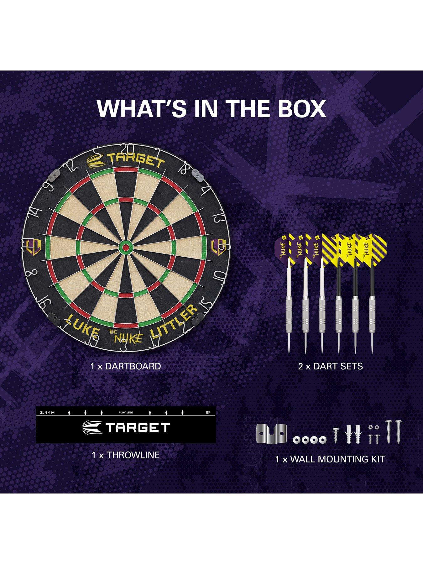 Image 6 of 6 of Target Luke Littler Dartboard Plus 2 Sets of Darts