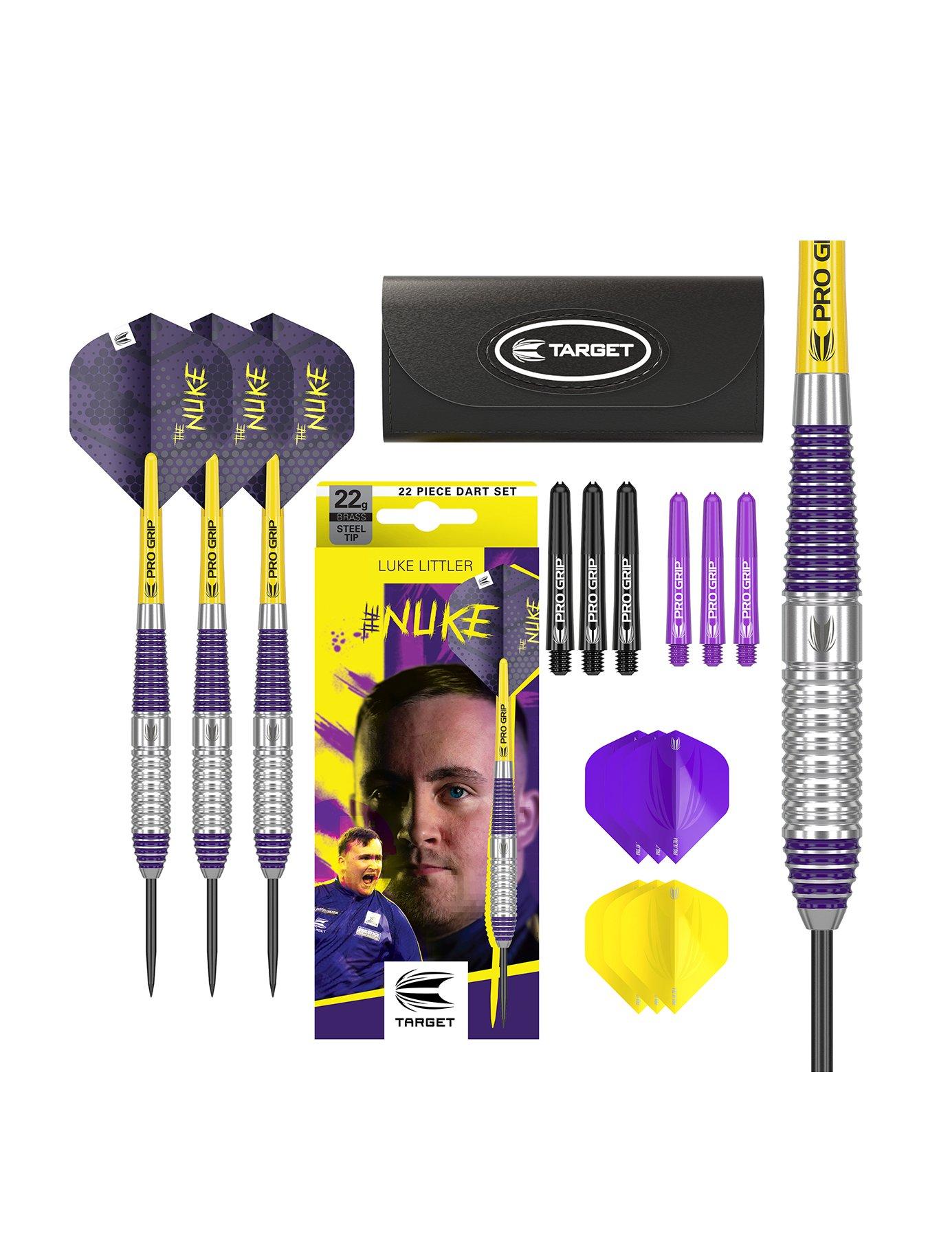 target-luke-littler-brass-22g-darts-set