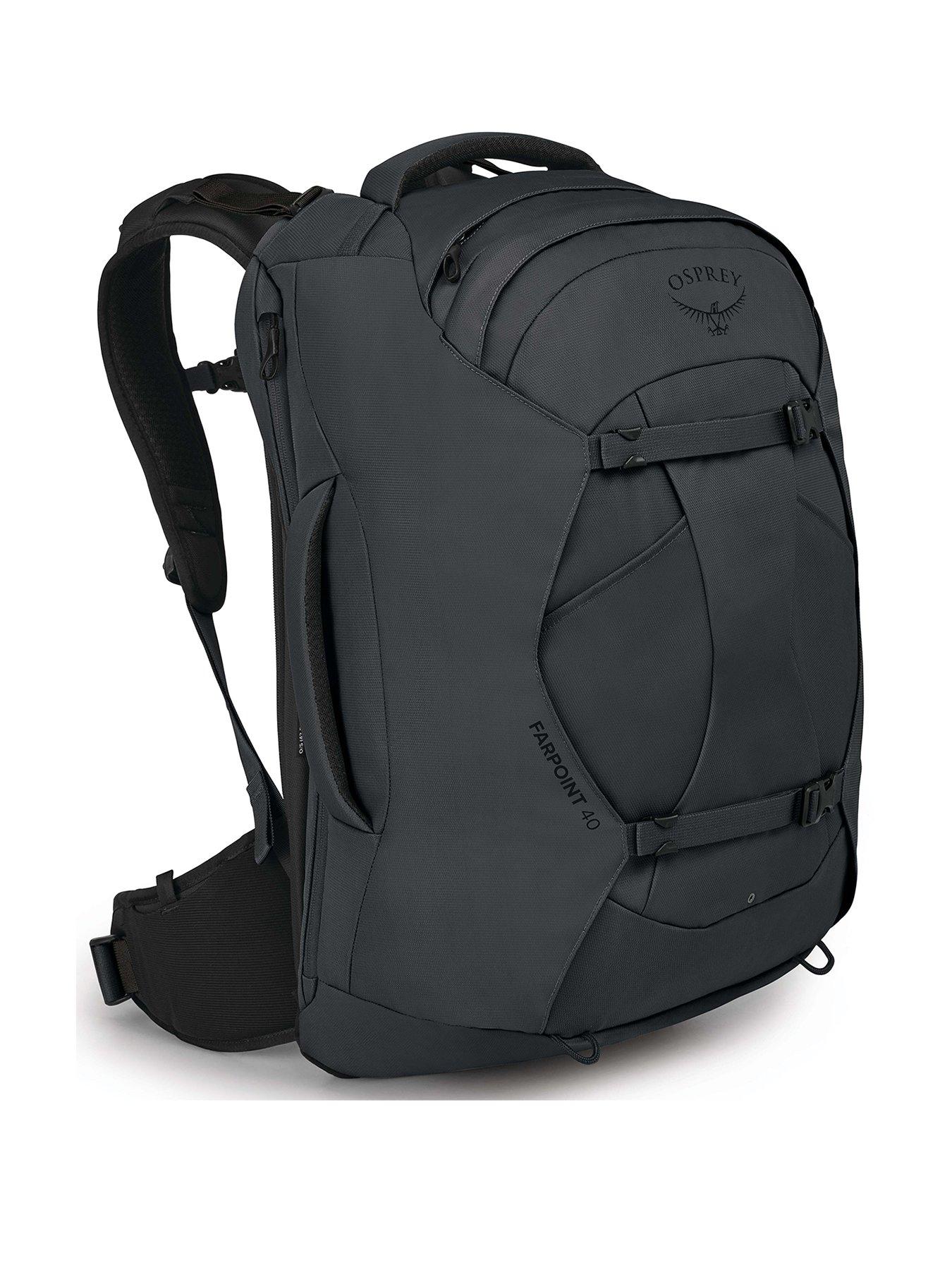 Image 1 of 5 of Osprey Farpoint 40 Tunnel Vision Grey O/S