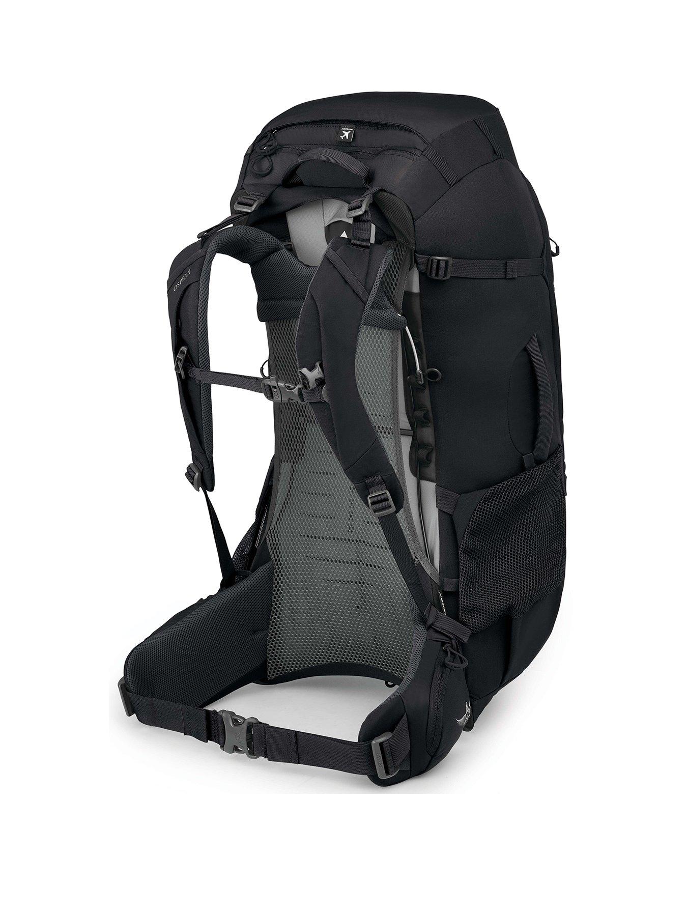 Image 2 of 4 of Osprey Farpoint Trek Pack 55 Black O/S