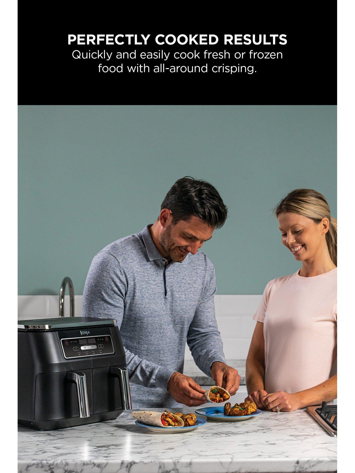  image of ninja-foodi-4-in-1-dual-zone-air-fryer-af200uk