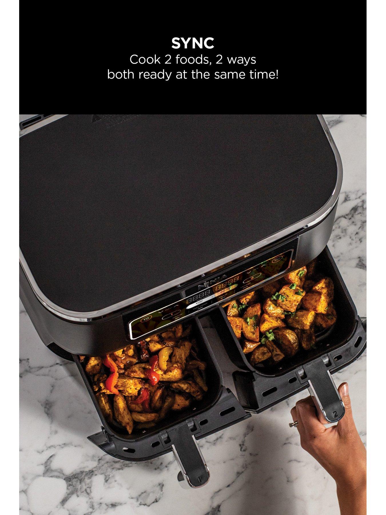  image of ninja-foodi-4-in-1-dual-zone-air-fryer-af200uk