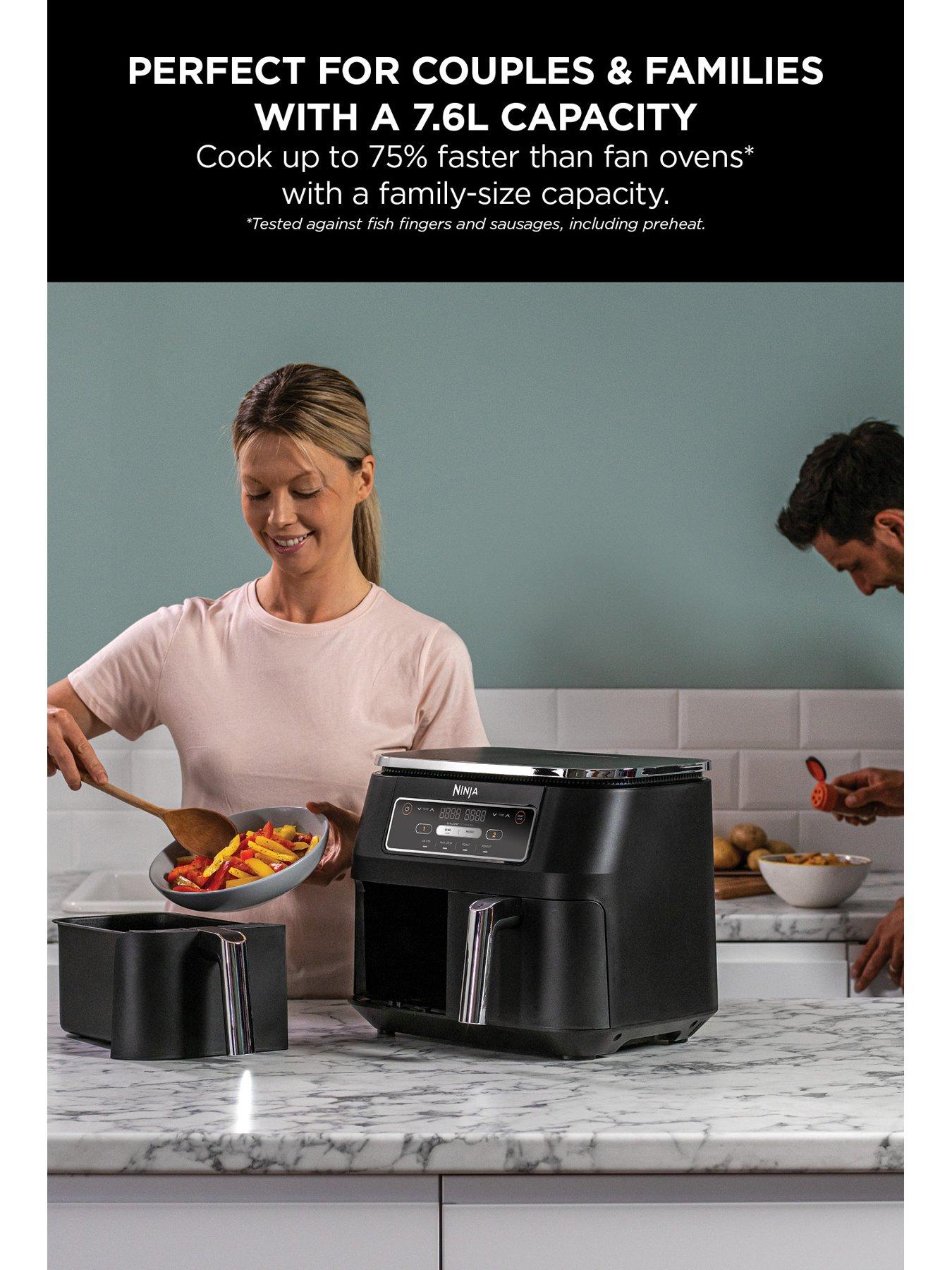  image of ninja-foodi-4-in-1-dual-zone-air-fryer-af200uk