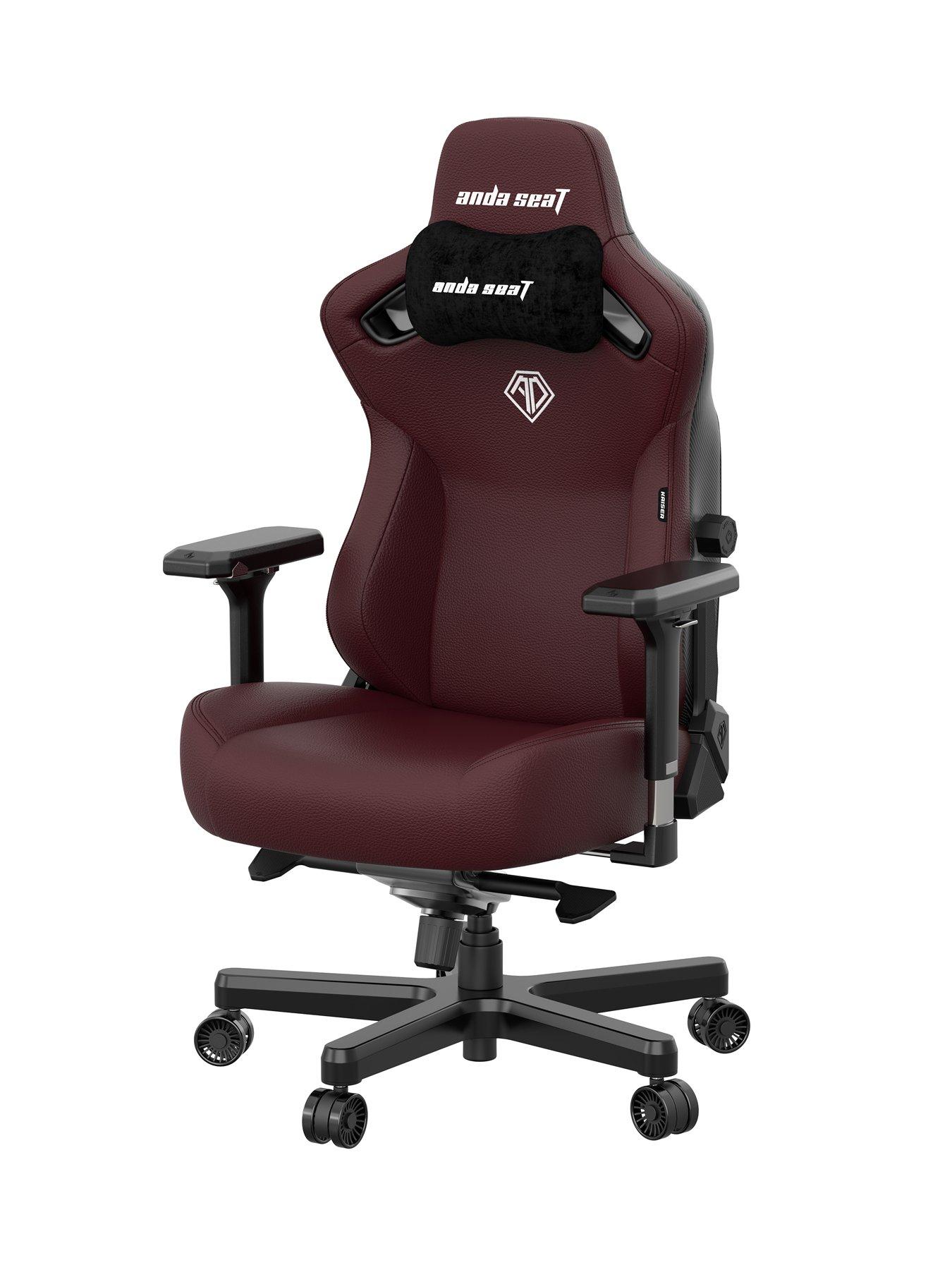 Image 3 of 8 of Andaseat Kaiser S3 Premium XL Gaming Chair&nbsp;- Maroon