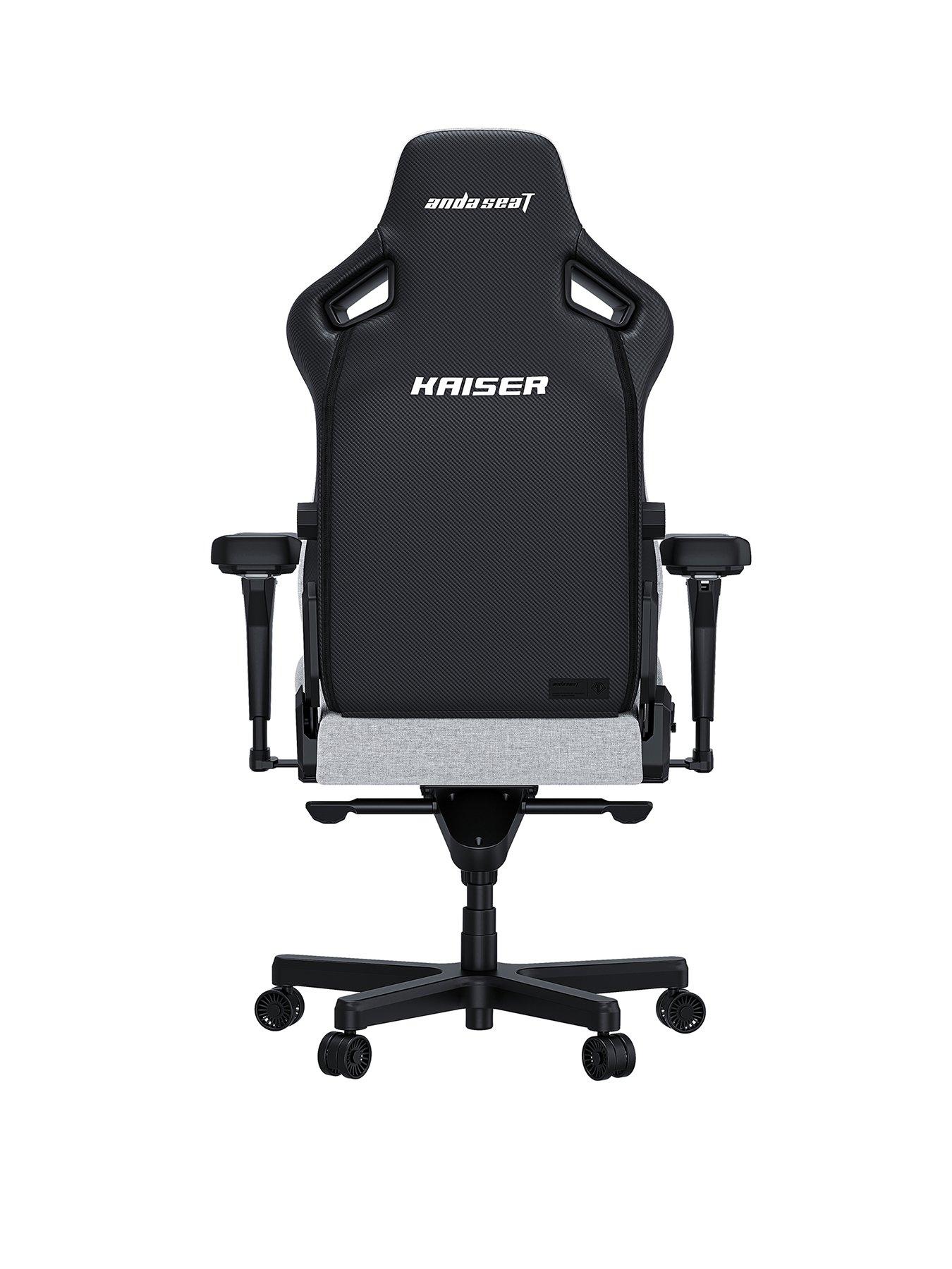 Image 2 of 7 of Andaseat Kaiser 4 Prem XL Gaming Chair - Grey Fab