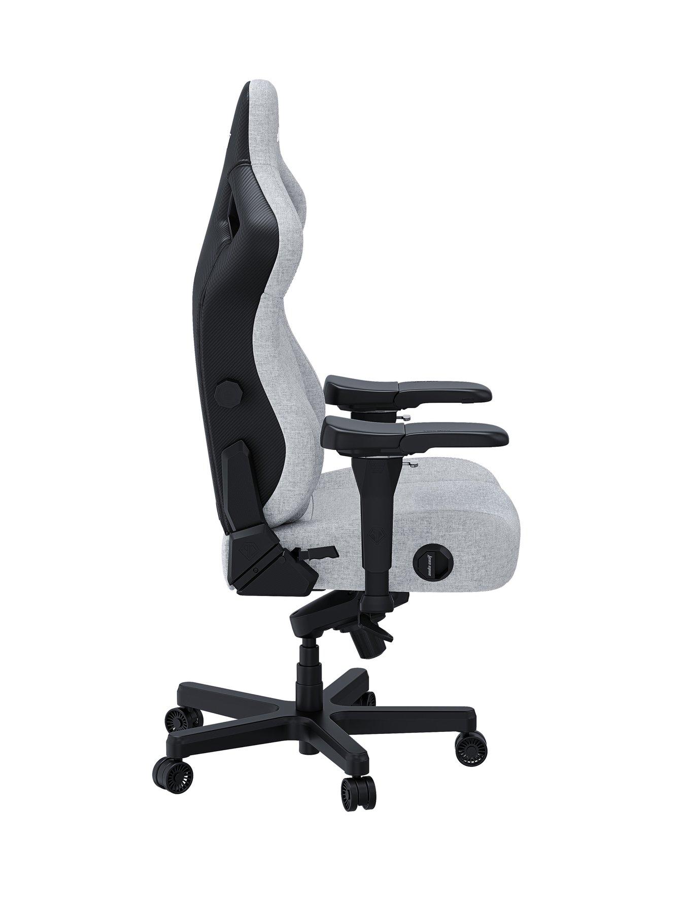 Image 6 of 7 of Andaseat Kaiser 4 Prem XL Gaming Chair - Grey Fab