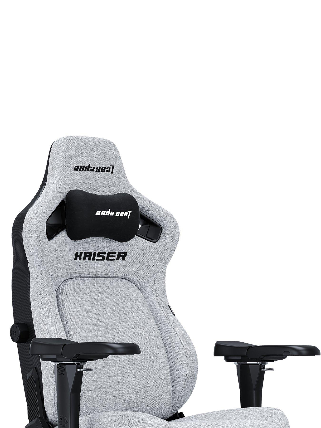 Image 7 of 7 of Andaseat Kaiser 4 Prem XL Gaming Chair - Grey Fab