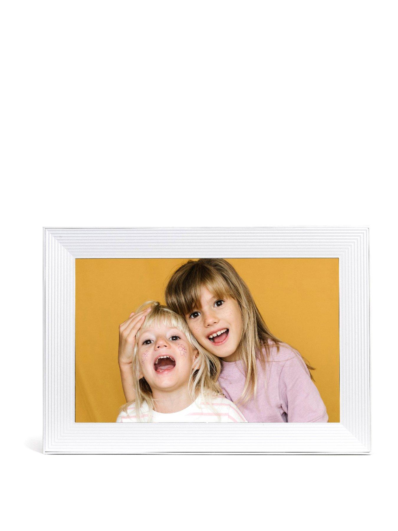 Aura Carver Digital Photo Frame - Sea Salt