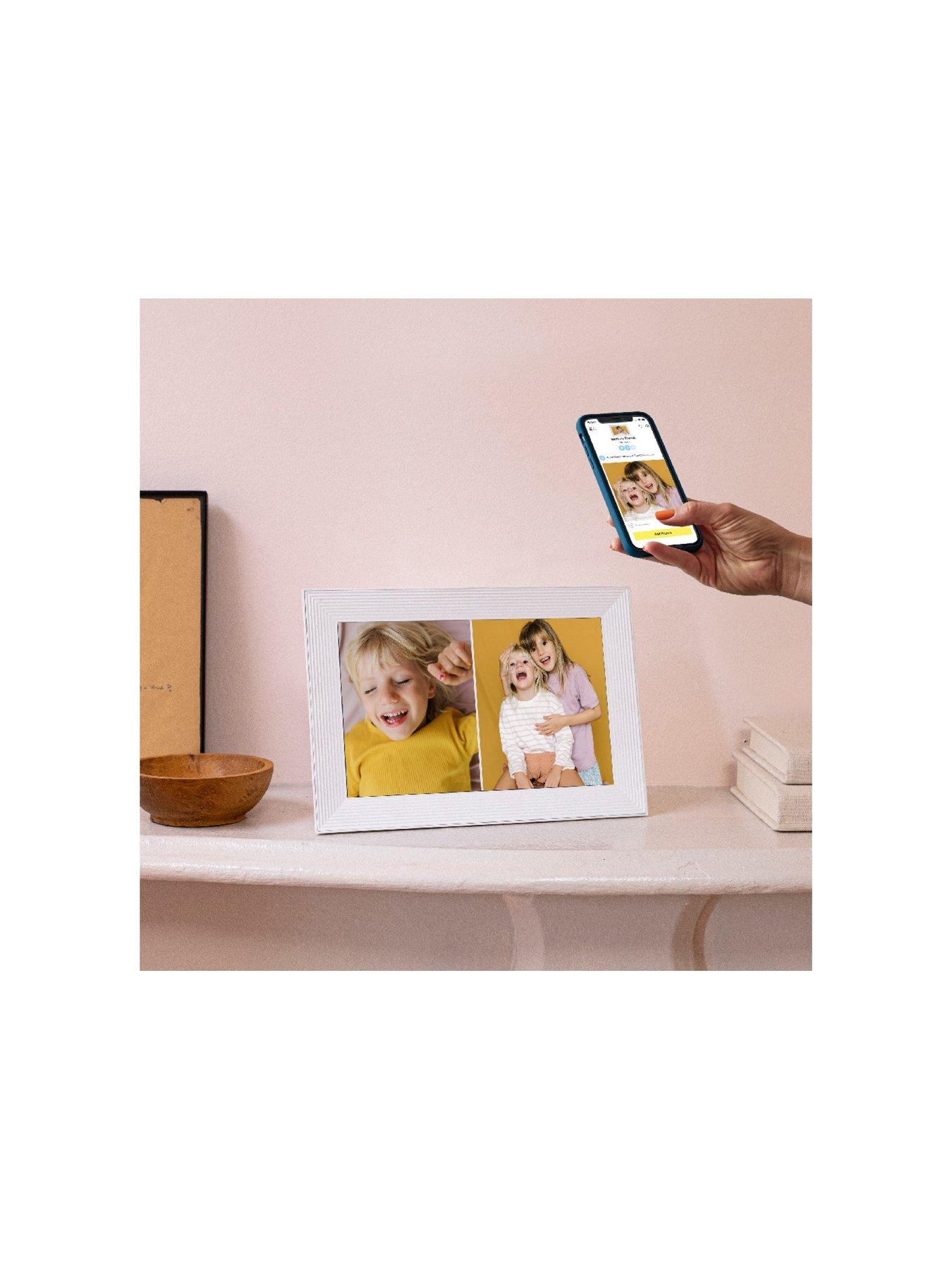  image of aura-carver-digital-photo-frame-sea-salt