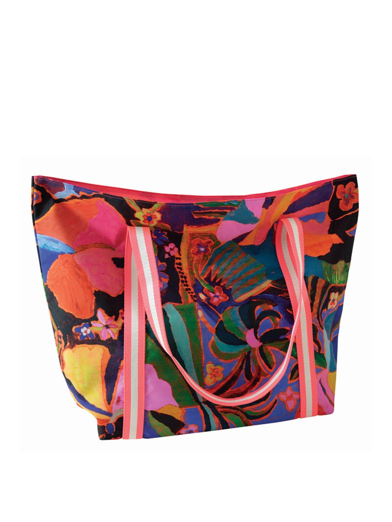  image of arthouse-unlimited-collection-plastic-large-tote-bag-psychedelic-dreams