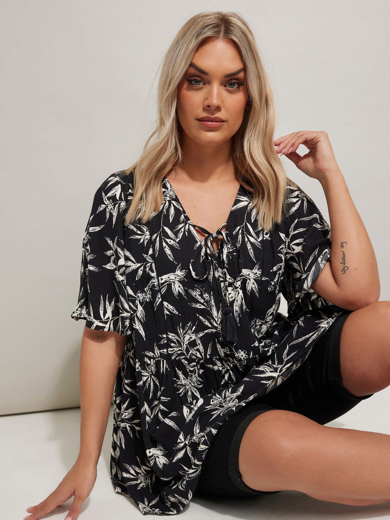 undefined Curve Angel Boho Top