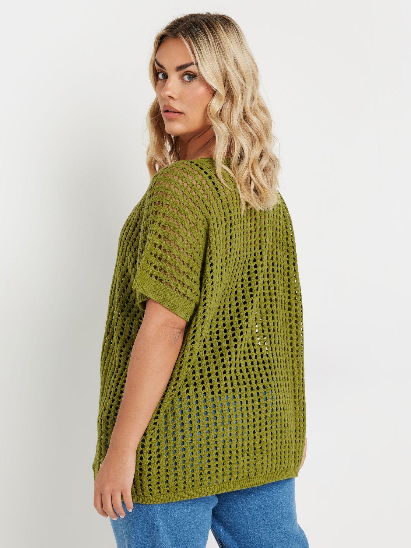  image of yours-curve-boxy-cover-up-green