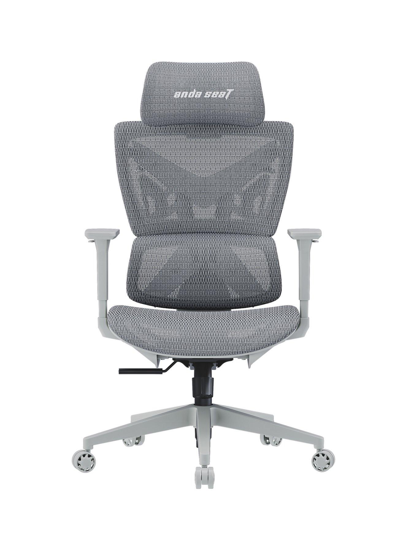 undefined X-Air Mega Premium Mesh Chair - Ash Grey