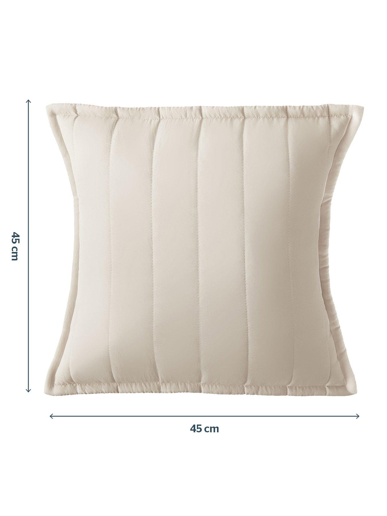 Image 5 of 7 of Silentnight Supersoft Quilted Cushion 45cm X 45cm - Natural